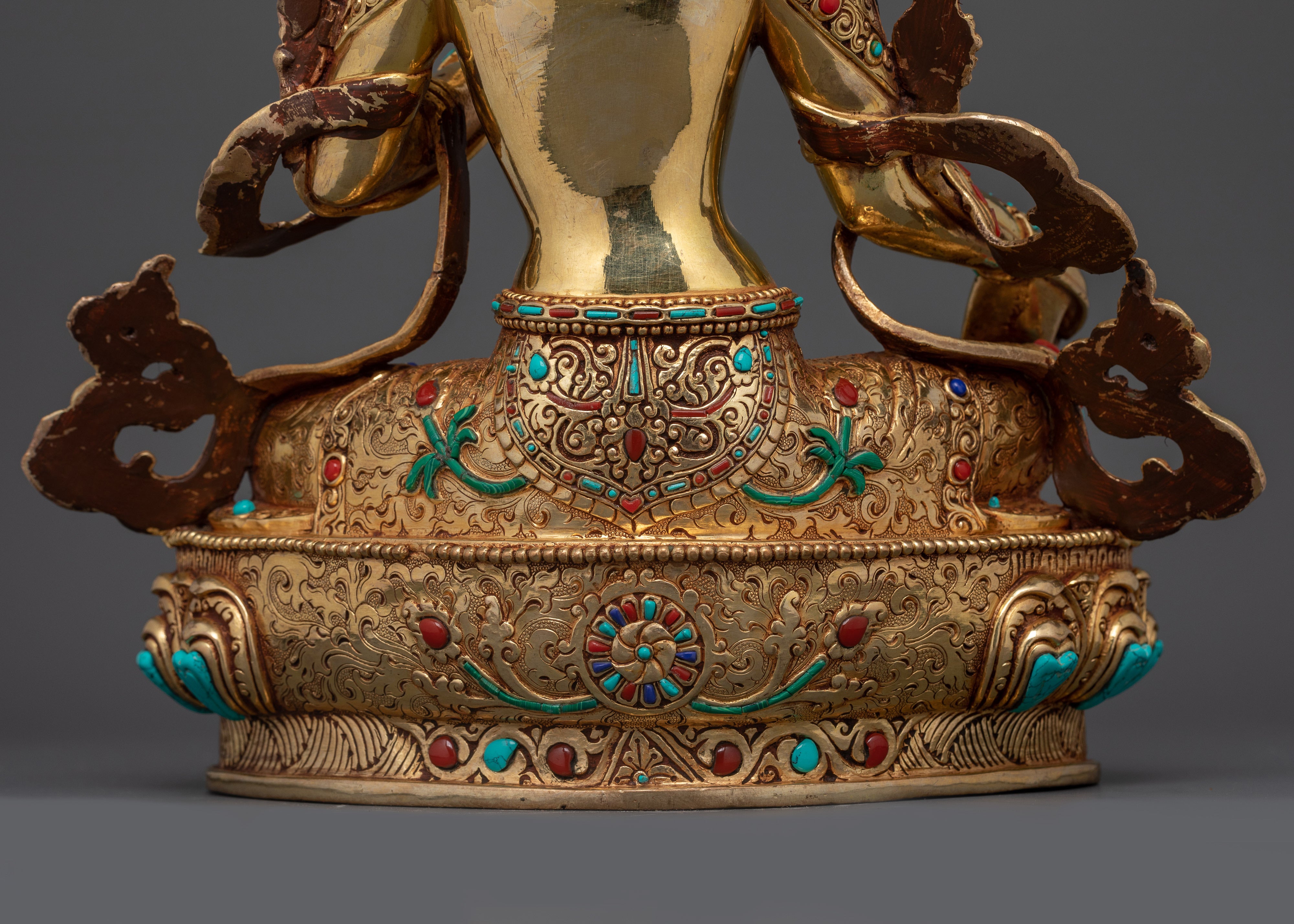 Green Tara Prayer Statue | Bring Peace and Compassion into Your Sacred Spaces