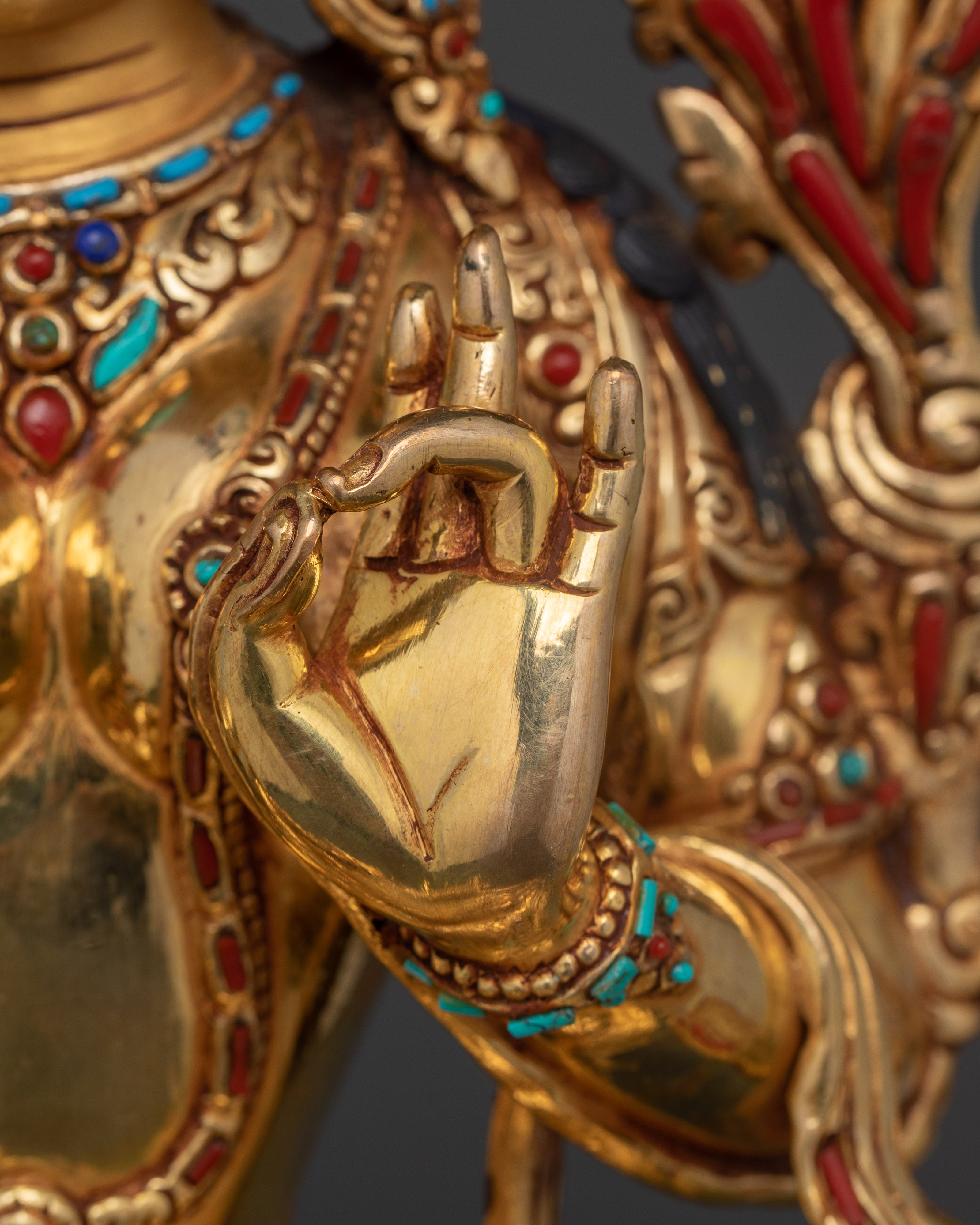 Green Tara Prayer Statue | Bring Peace and Compassion into Your Sacred Spaces