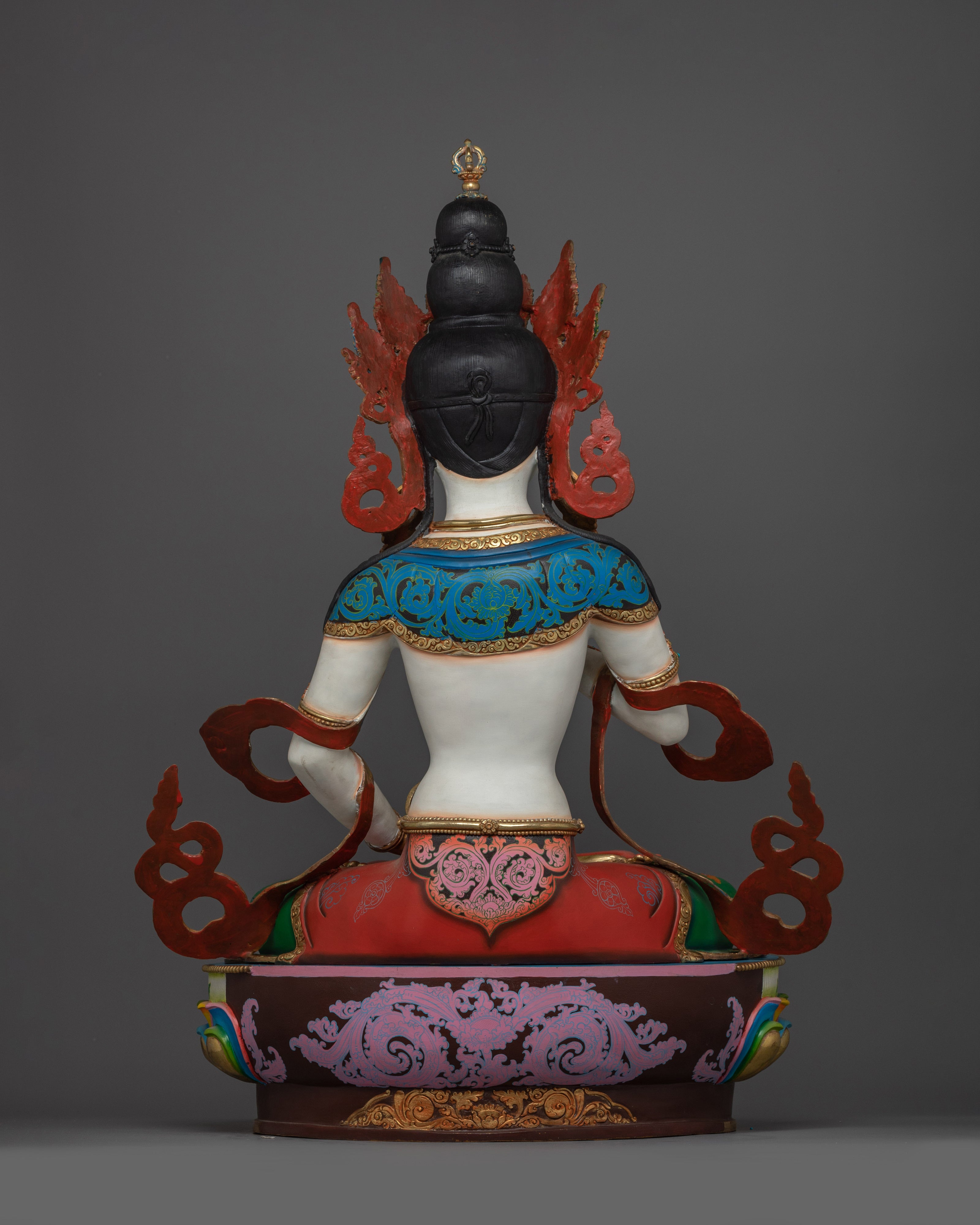 Guru Vajrasattva 100-Syllable Mantra Practice Statue | Tibetan Bodhisattva of Purification & Spiritual Renewal