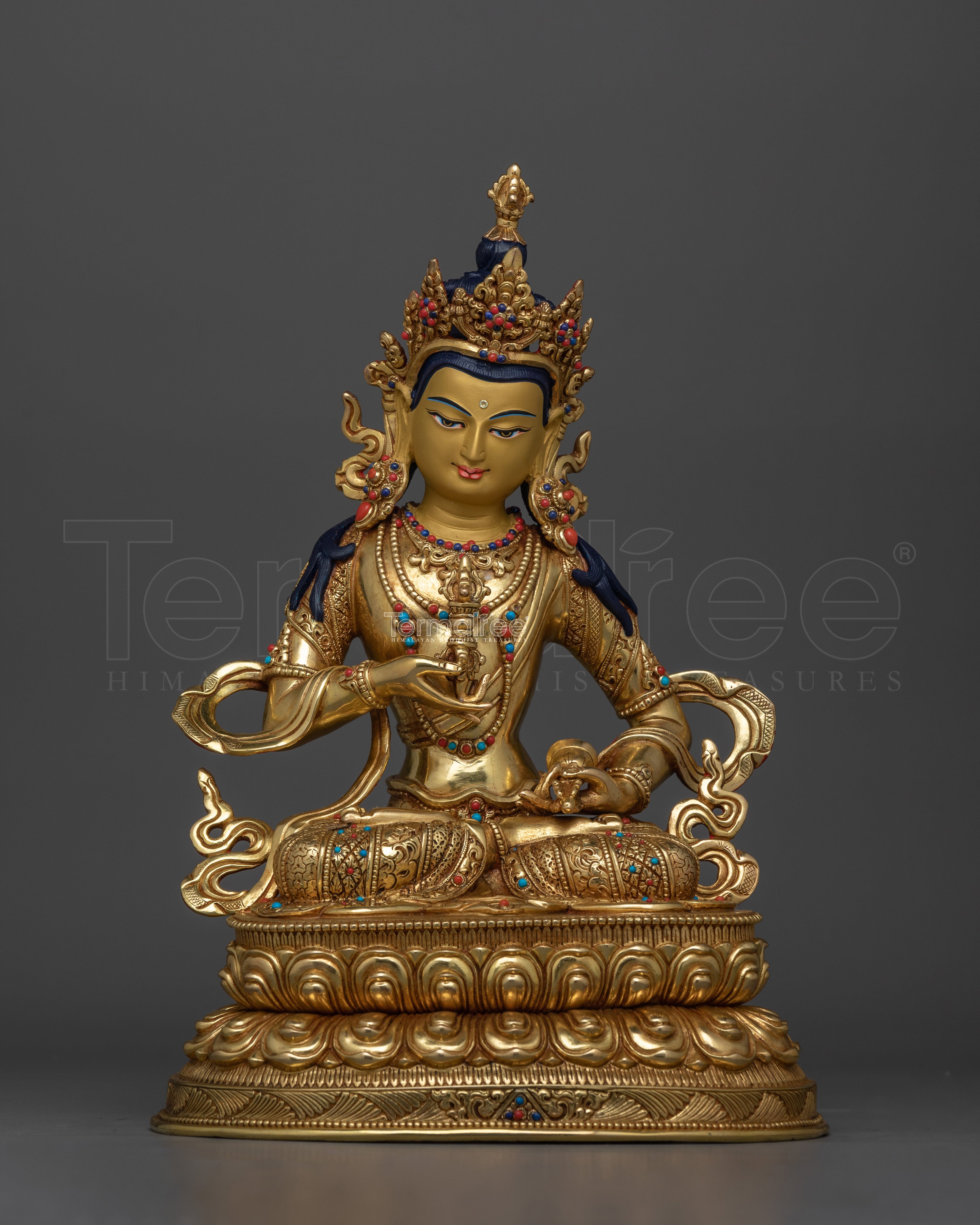 Peaceful Vajrasattva Statue | Tibetan Buddhist Deity of Purification and Enlightenment