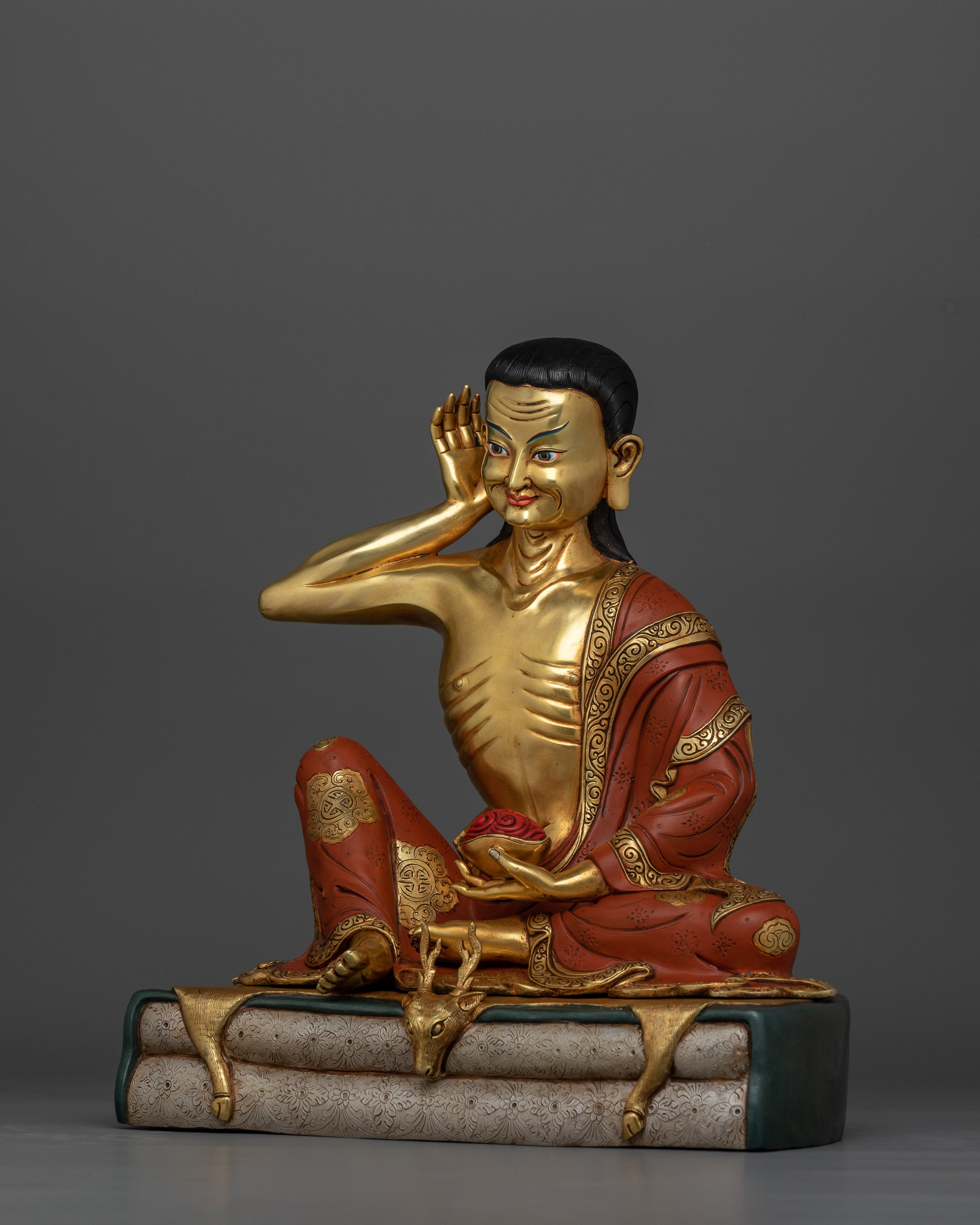 Milarepa Dharma Master | Tibetan Statue of Enlightenment