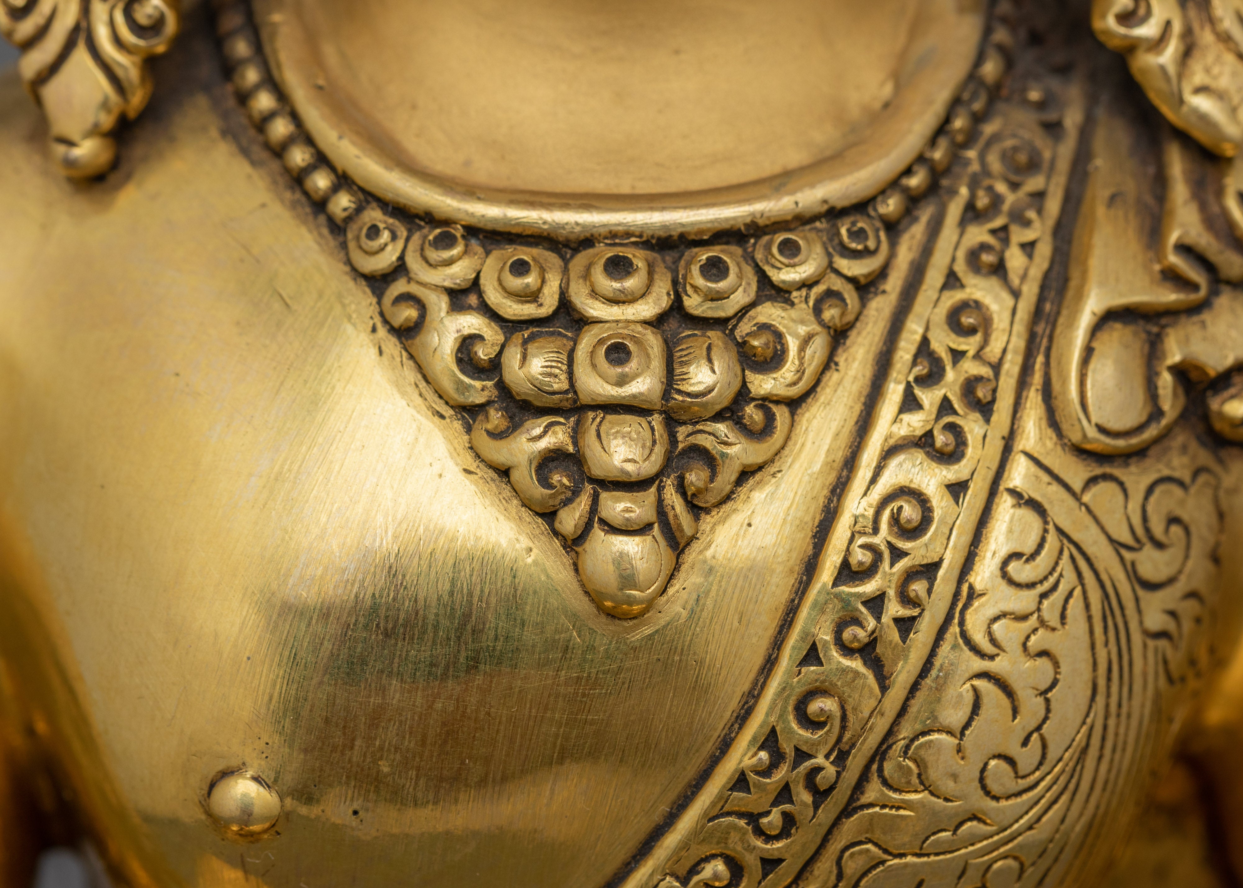 Traditionally Handcarved Lord Buddha Shakyamuni Statue | Master of Wisdom and Compassion