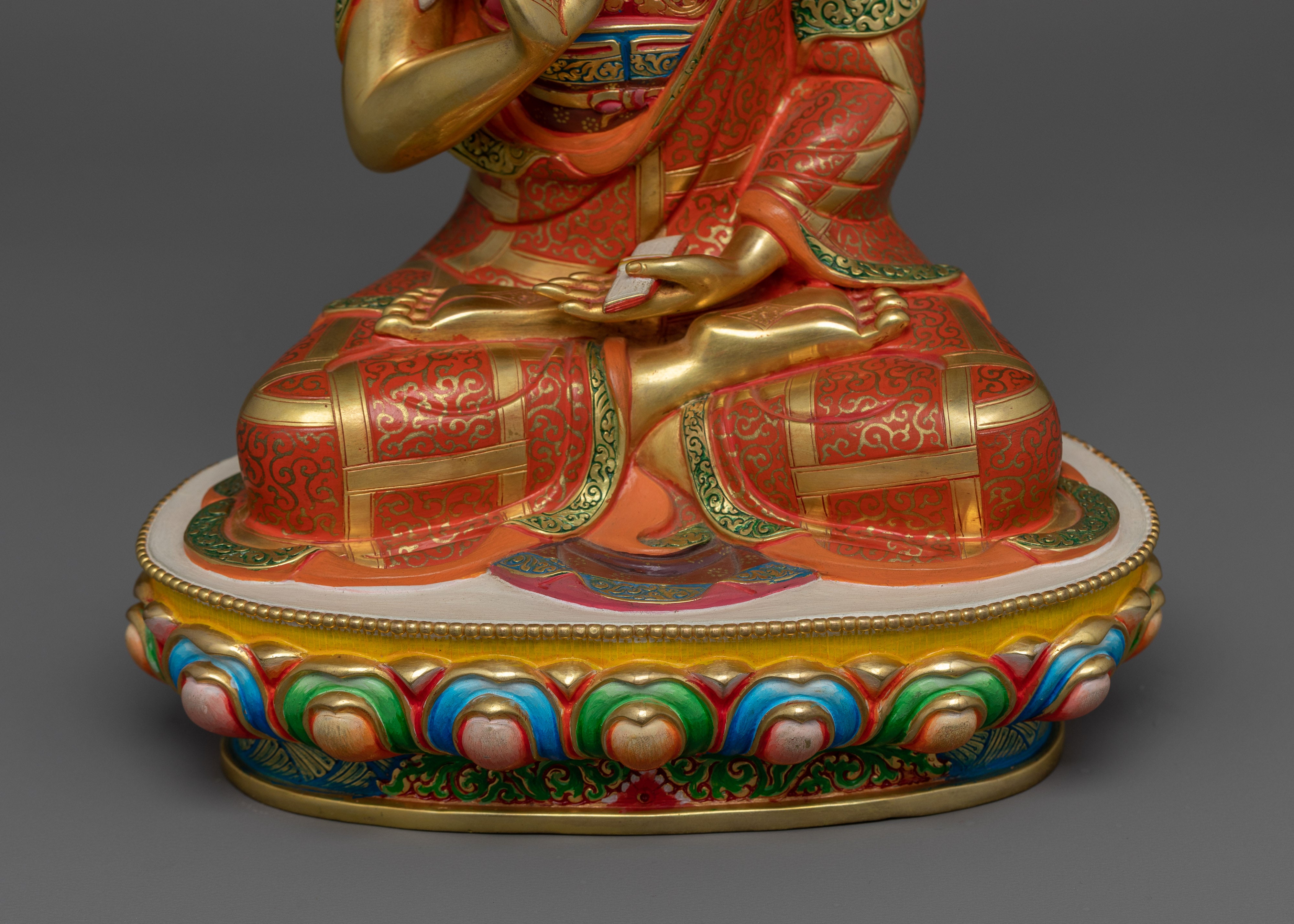 Tsong Khapa Set With His Disciple| Life and Teachings of Tsong Khapa