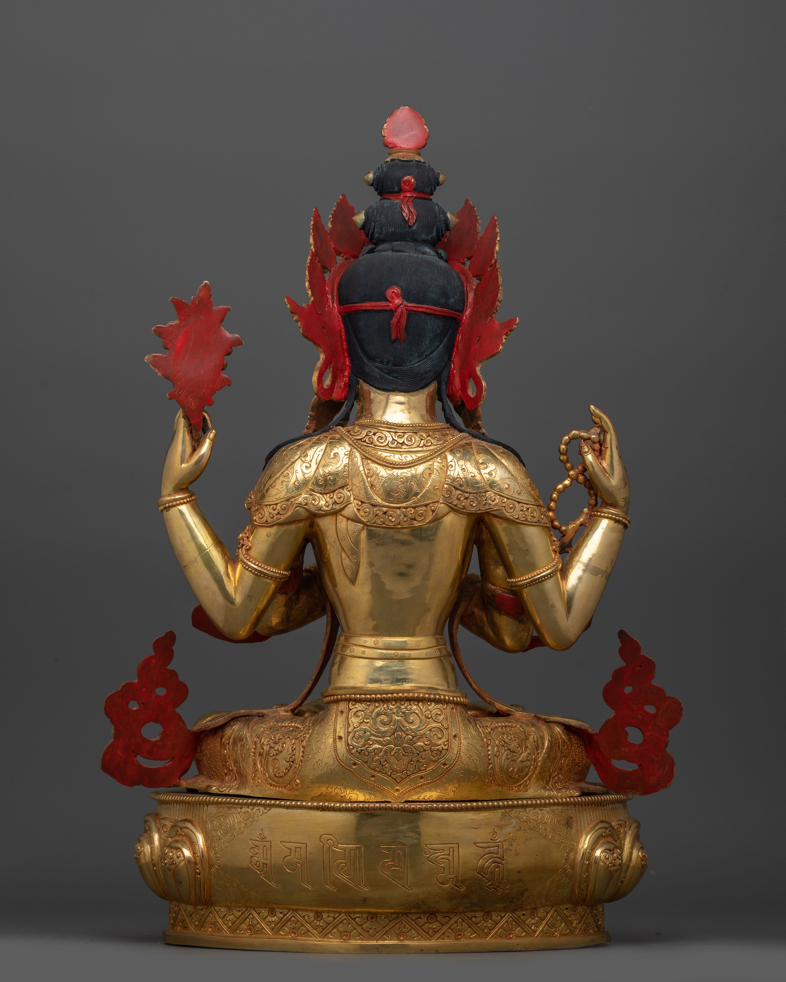 Statue Of Bodhisattva Chenrezig For Altar | Infinite Compassion and Enlightenment