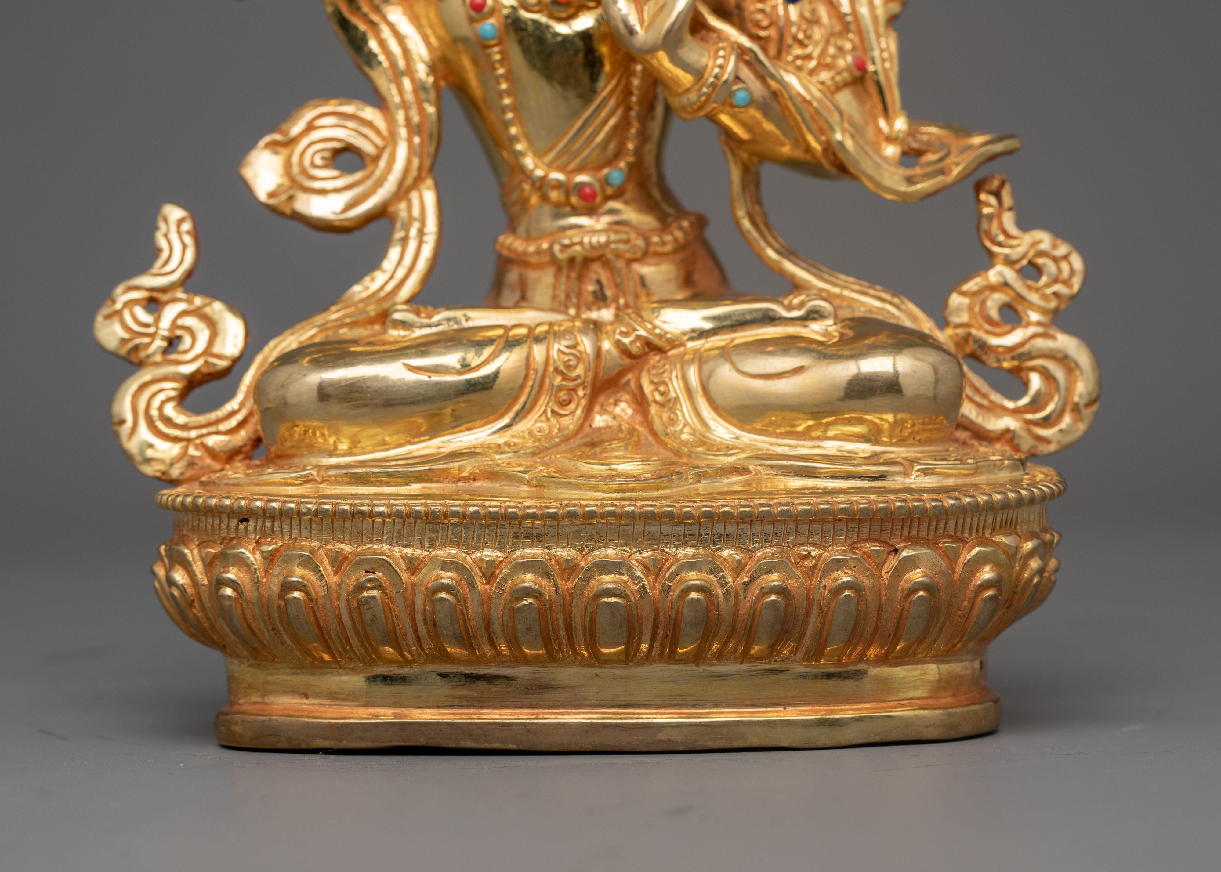 Manjushri Figurine for Altar | Wisdom Buddha