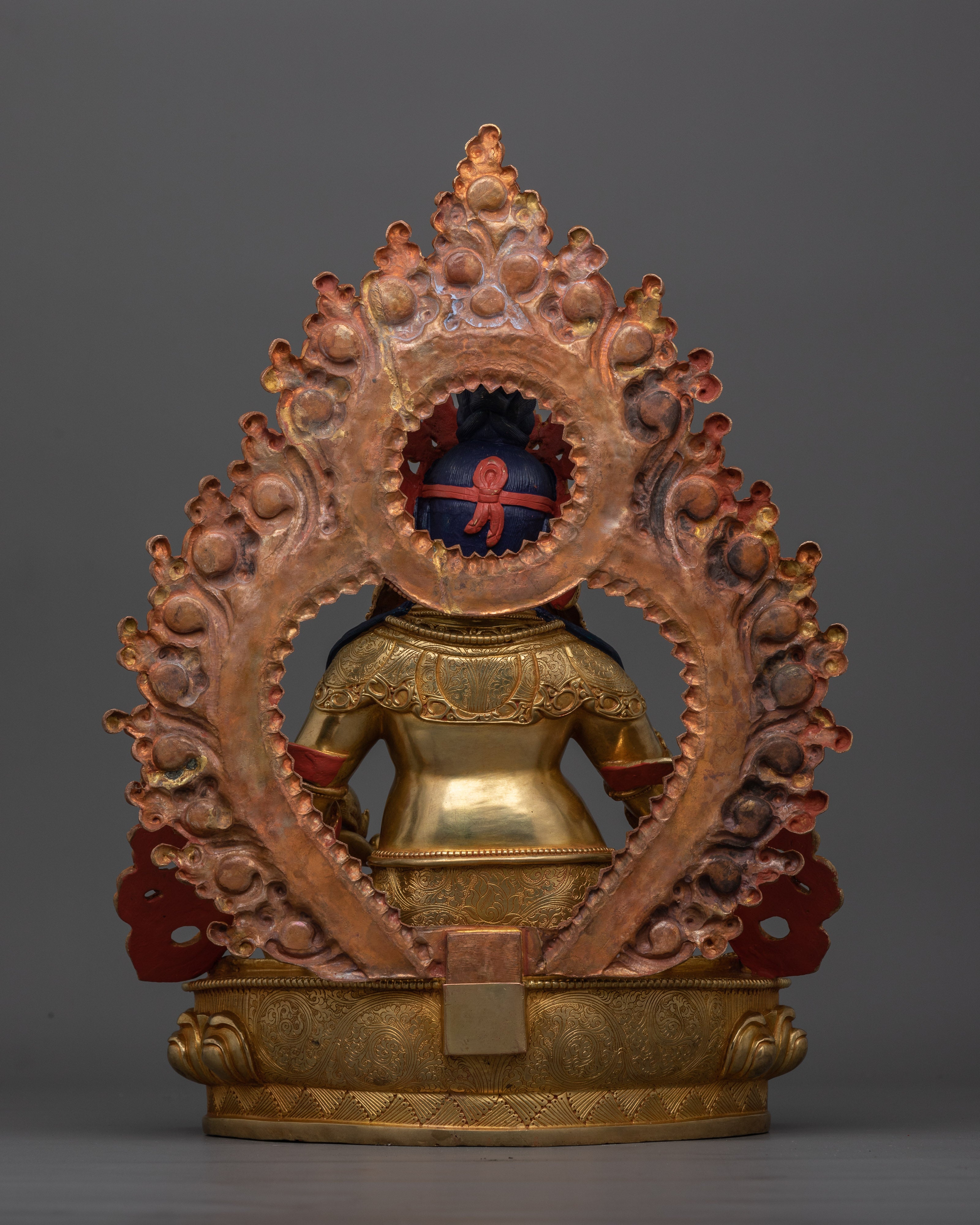 Dzambhala Wealth Buddha | Tibetan Prosperity Deity Statue