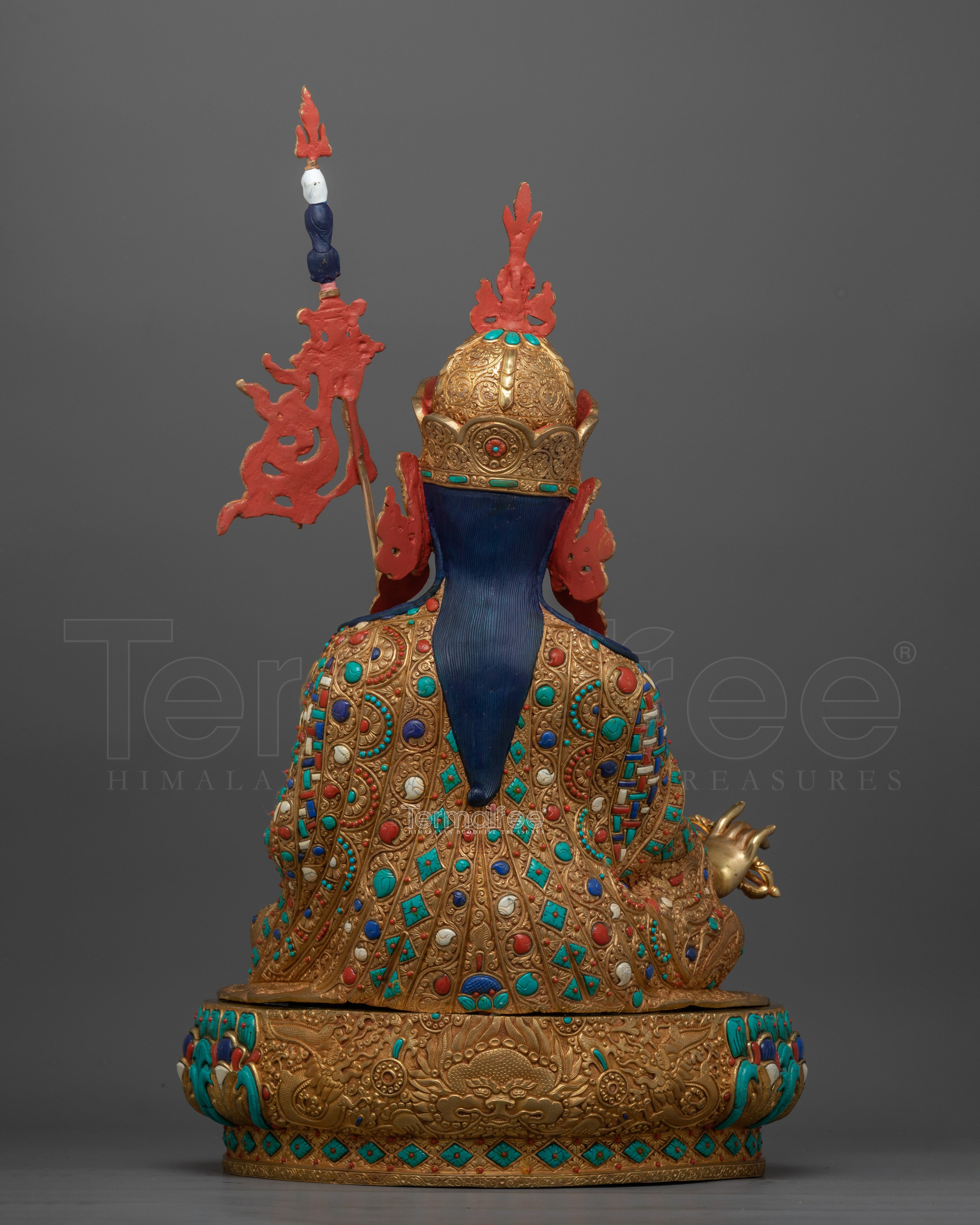 Guru Rinpoche Vajra Master Statue | Lotus Born Guru