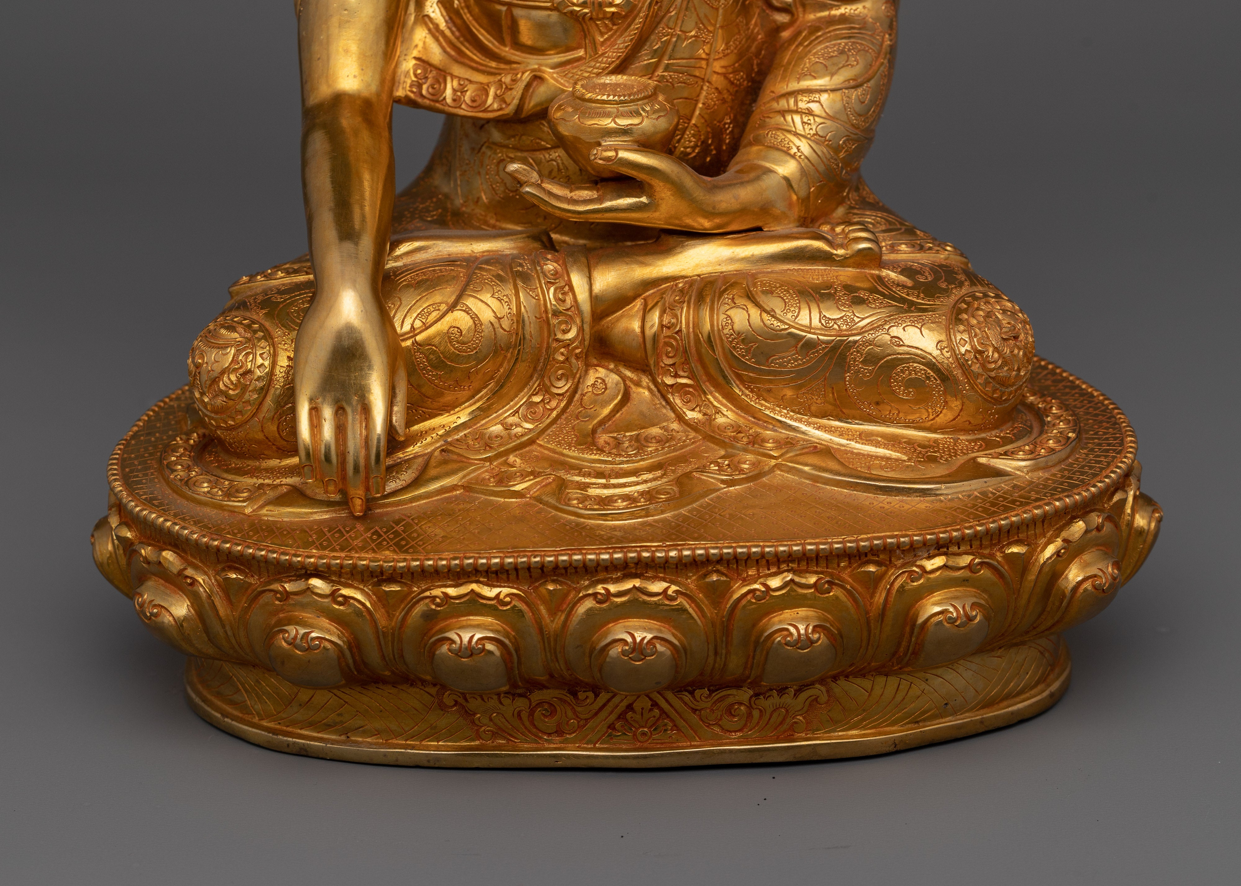 Enlightened Teacher Shakyamuni Buddha Statue | Meditation Altar Statue