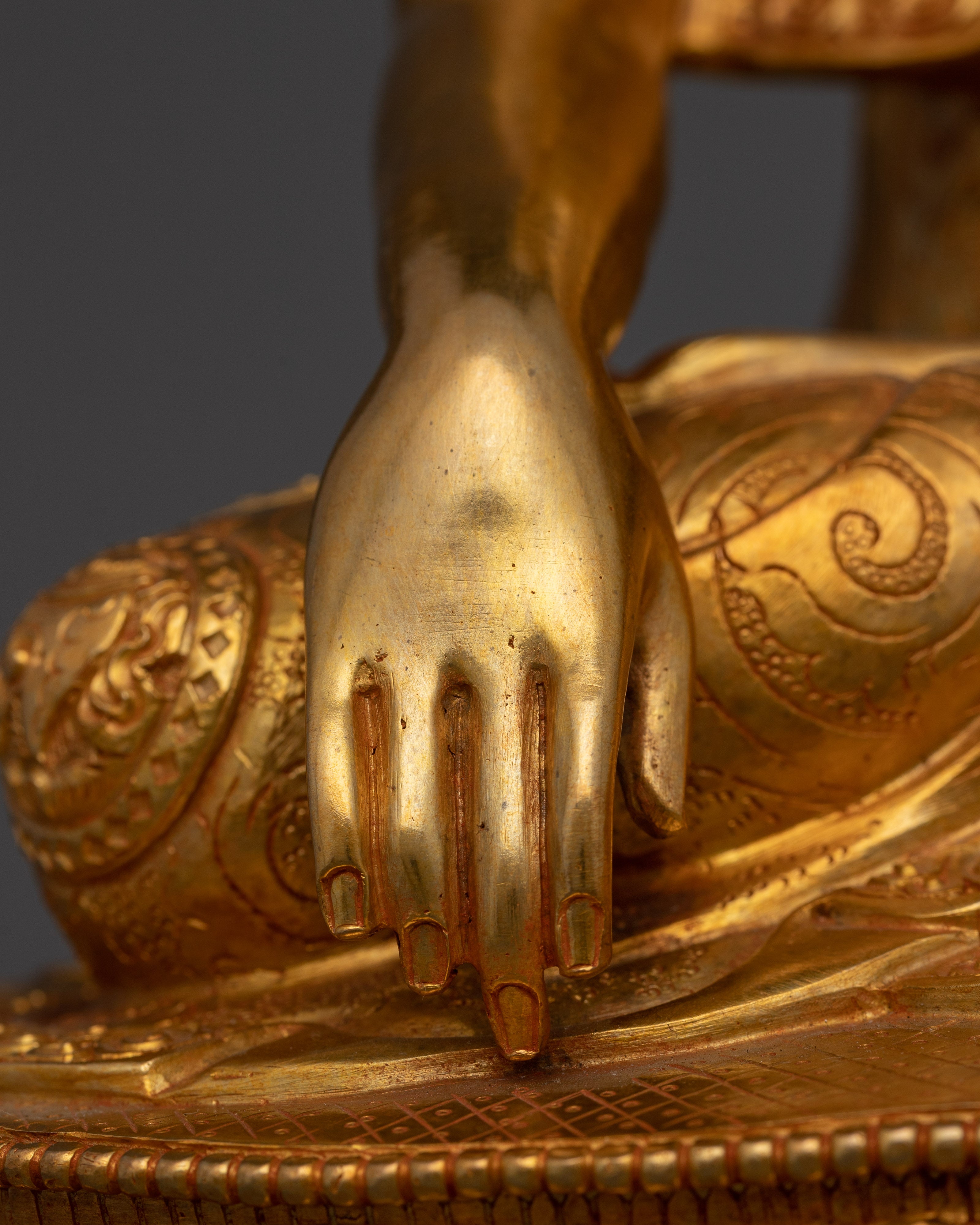 Enlightened Teacher Shakyamuni Buddha Statue | Meditation Altar Statue