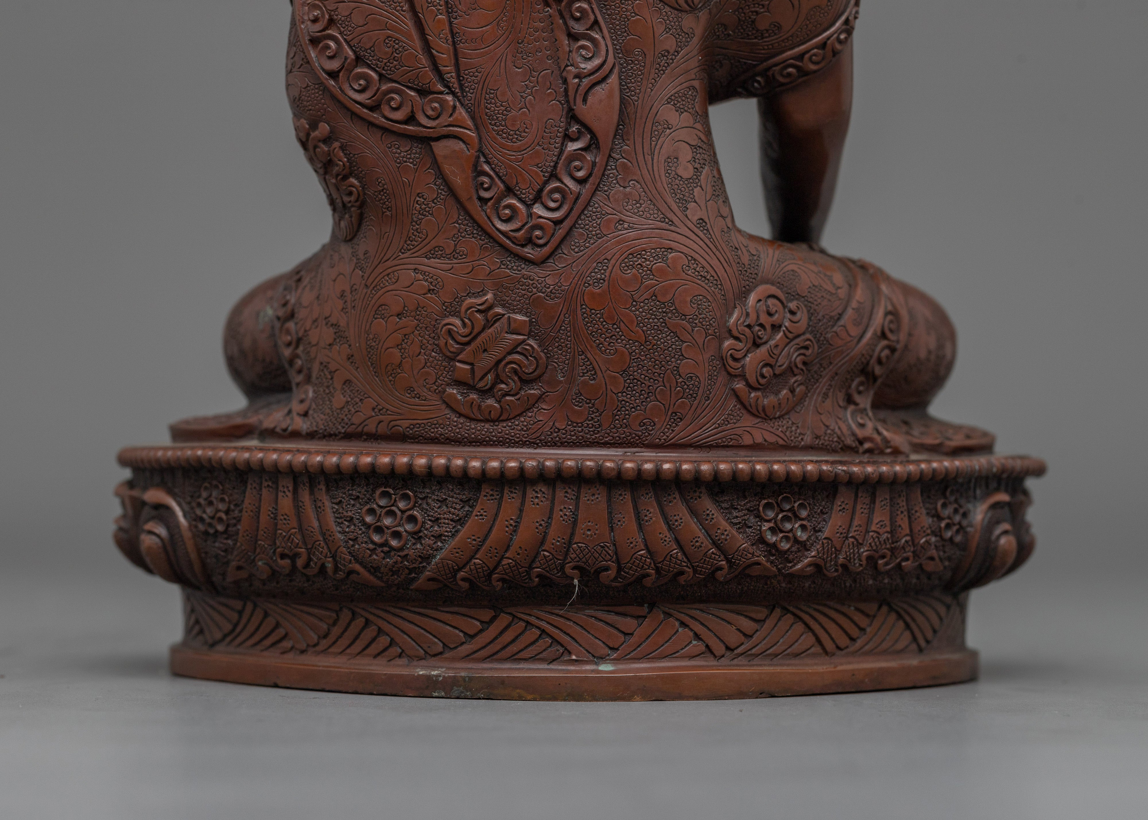 Peaceful Buddha Shakyamuni Statue | Symbol of Serenity and Enlightenment