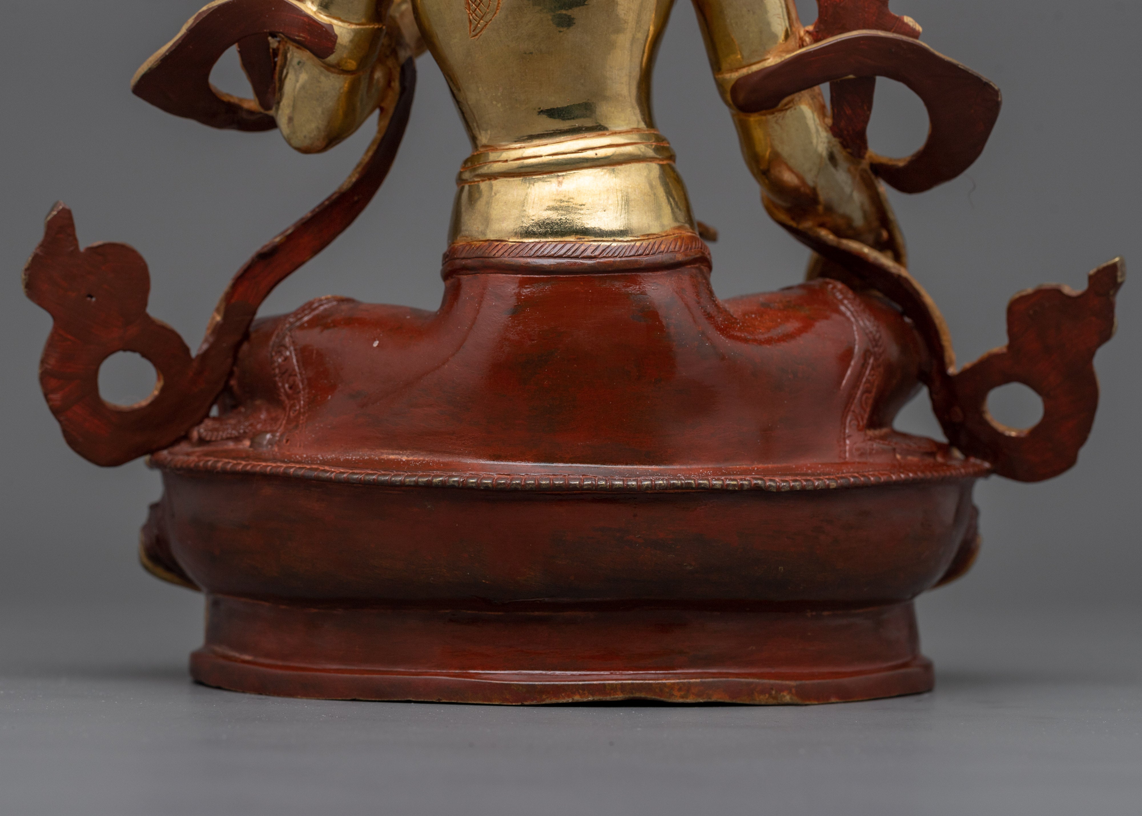 Green Tara Mantra Statue | Symbol of Compassion and Protection