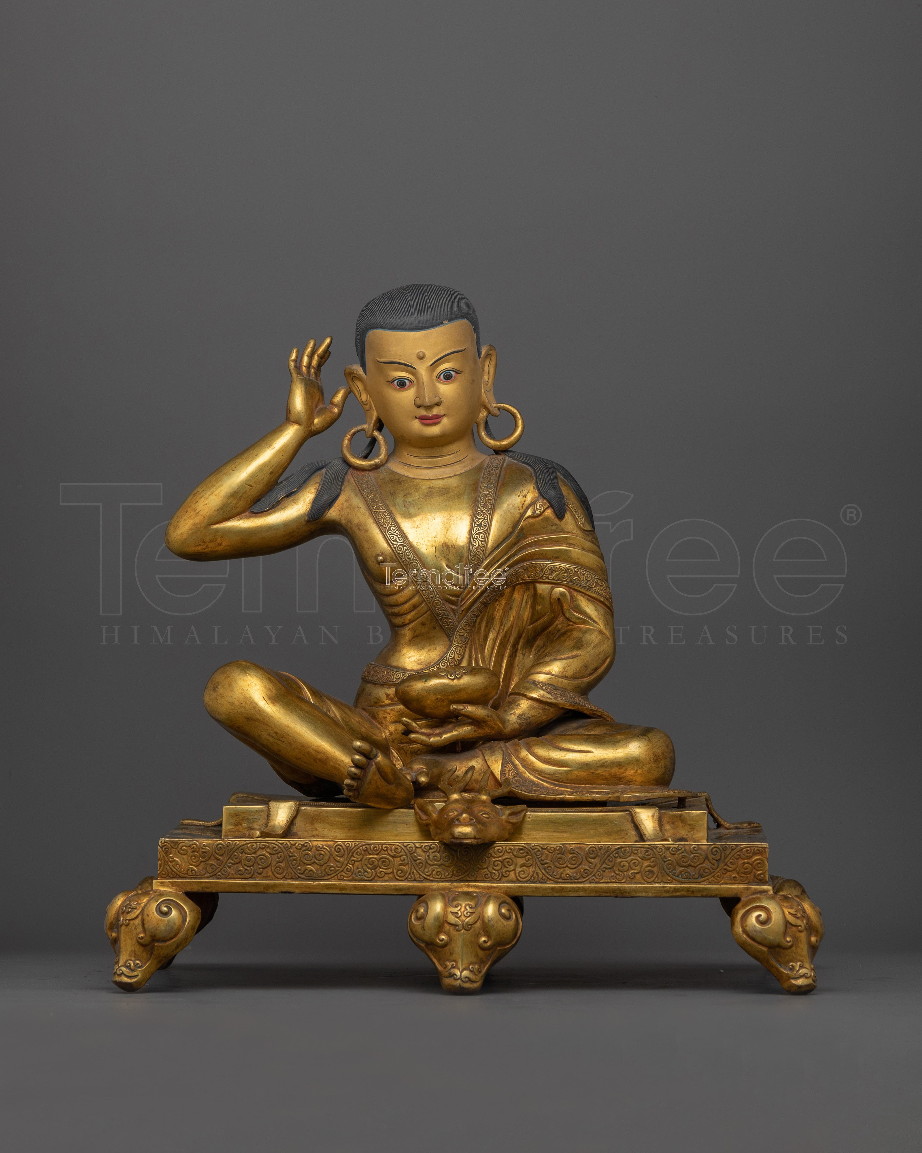 Sacred Milarepa Sculpture | The Revered Yogi and Sage in Buddhist Tradition