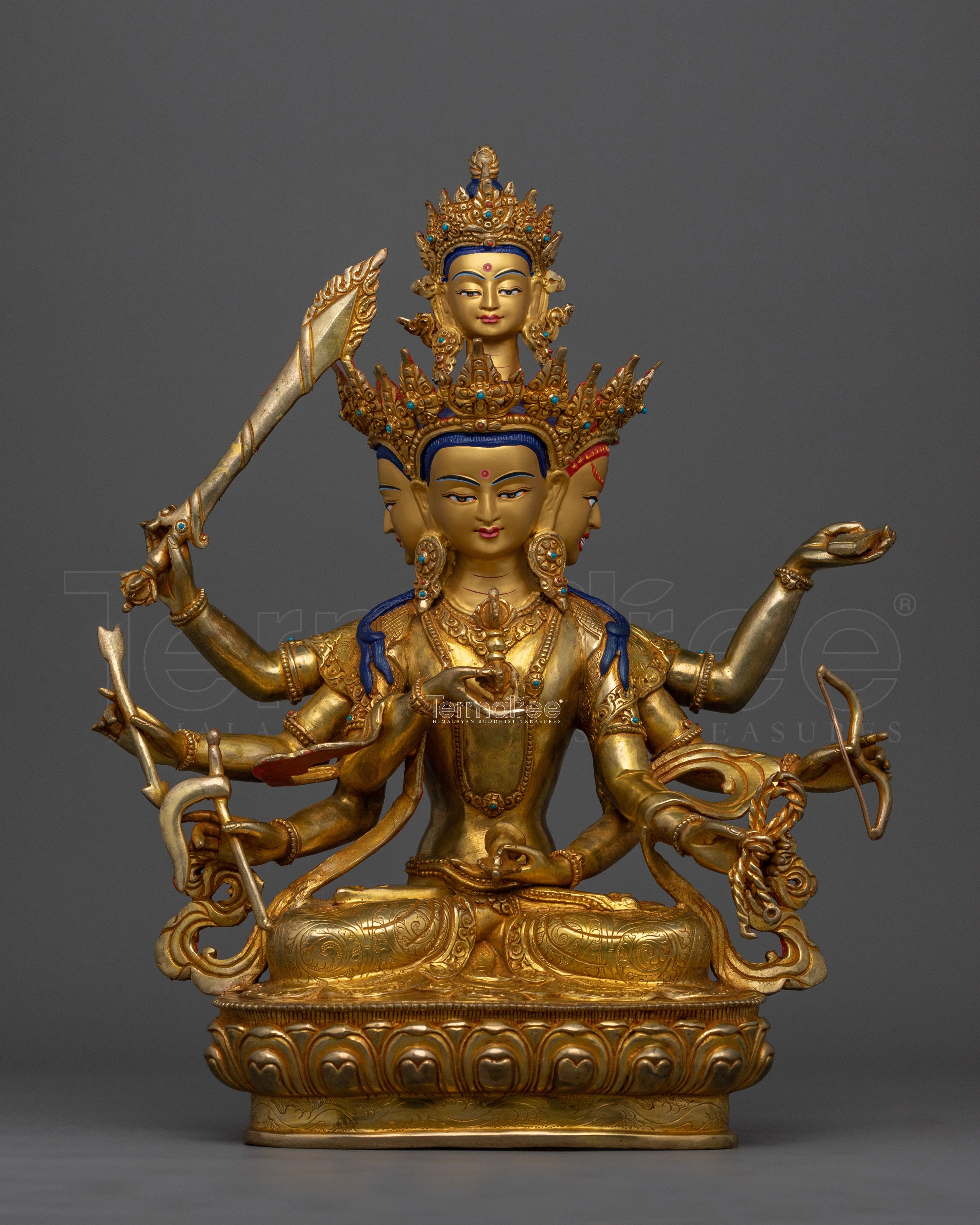 Traditional Maha Vajrasattva Statue | The Supreme Deity of Purification and Enlightenment
