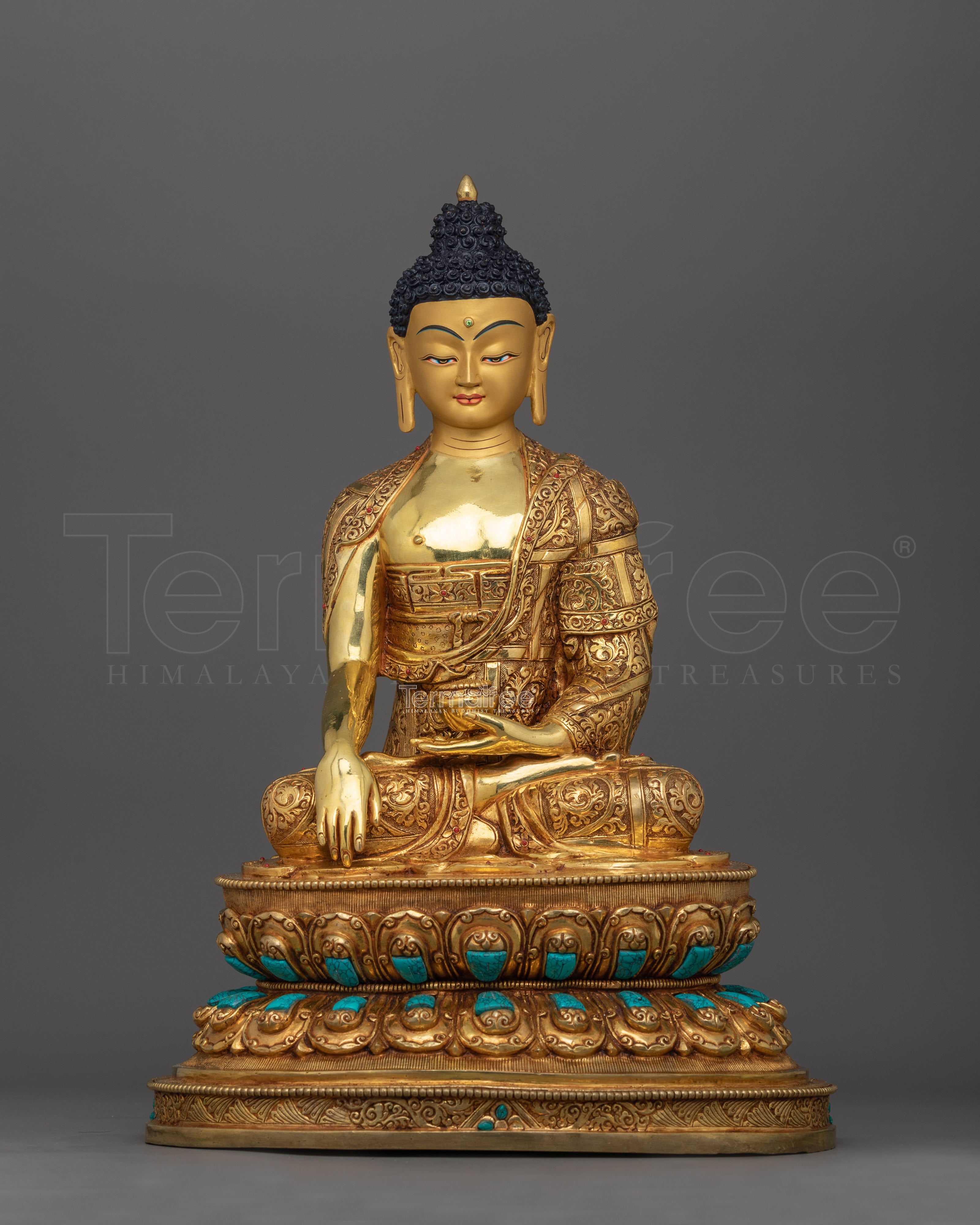 Sacred Statue for Prayer to Buddha Shakyamuni | Perfect for Meditation and Spiritual Reflection