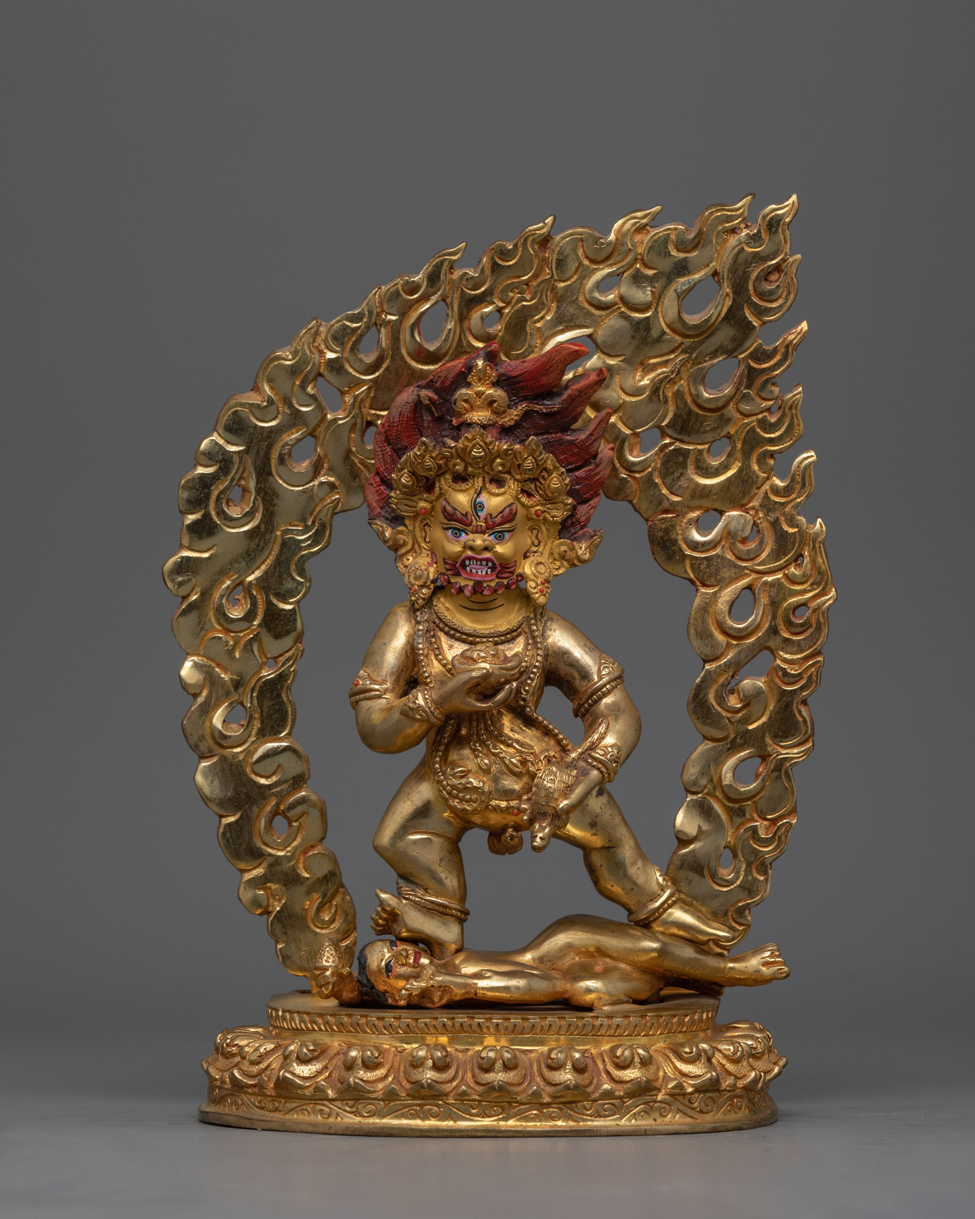 Black Karma Dzambhala Statue