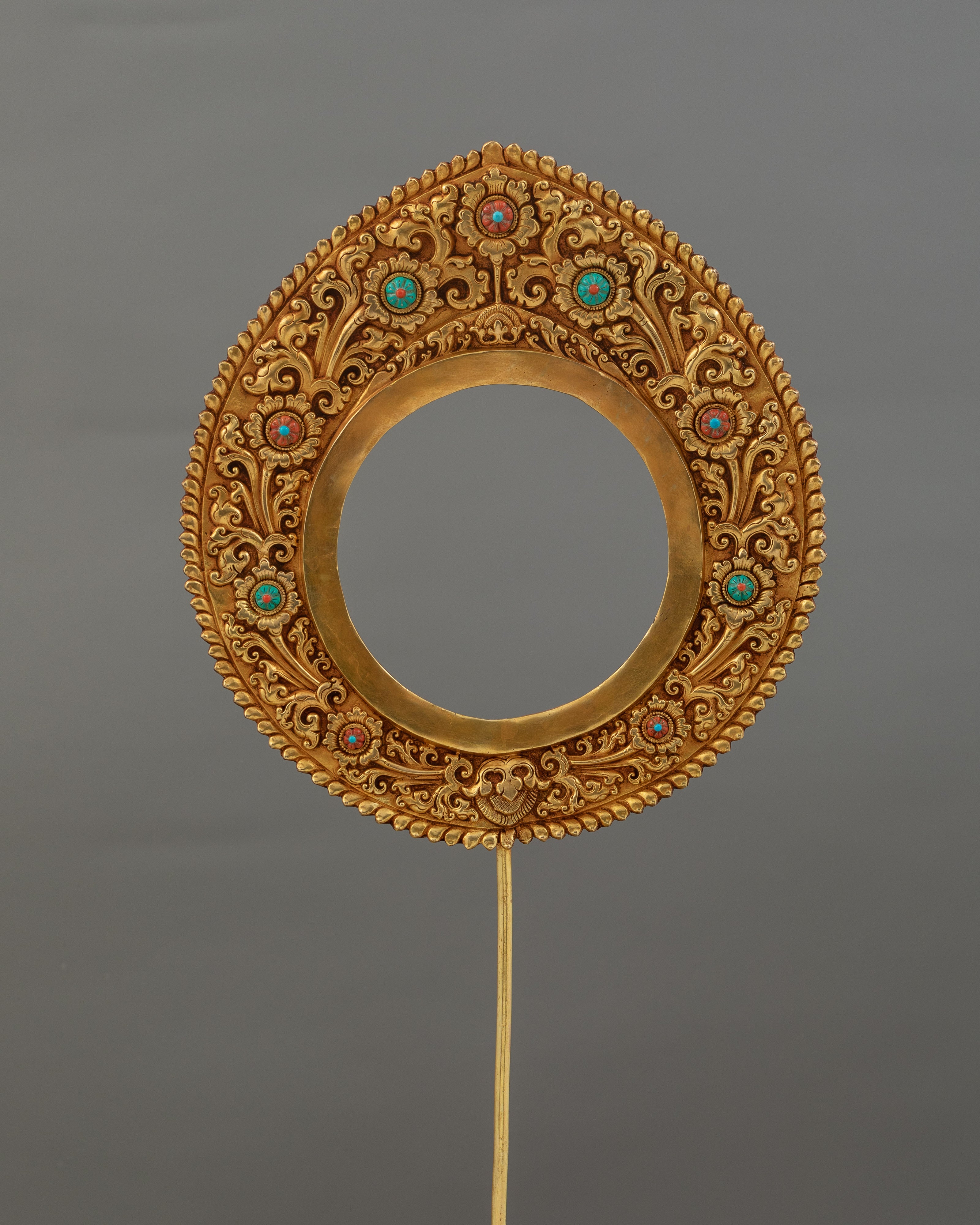 Meditational Shakyamuni Buddha | 24K Gold Gilded Sculpture