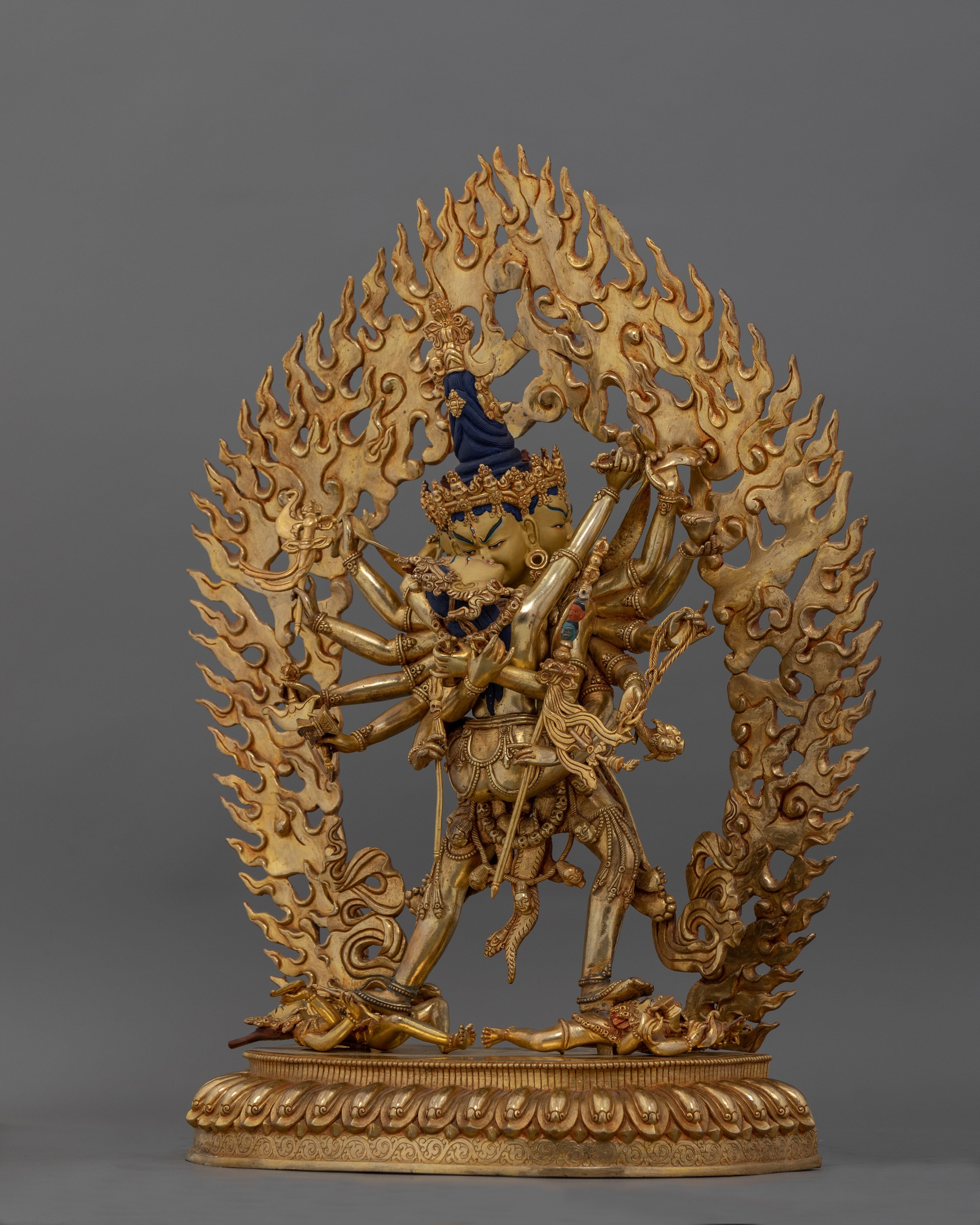Heruka Chakrasamvara with Consort Statue | Supreme Symbol of Enlightened Union