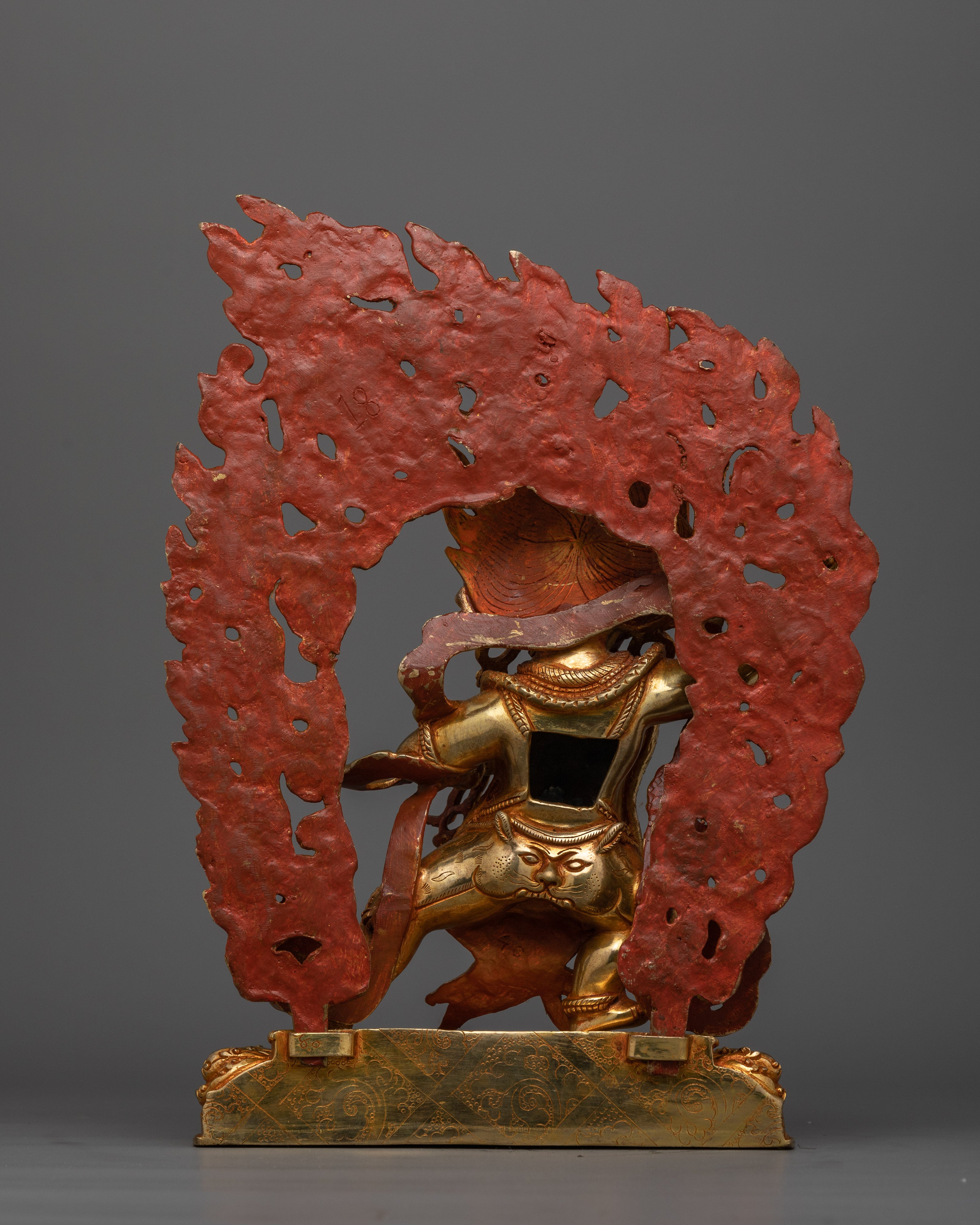 Vajra Holder Vajrapani Dharma Art | Fierce Protector of Buddhist Teachings