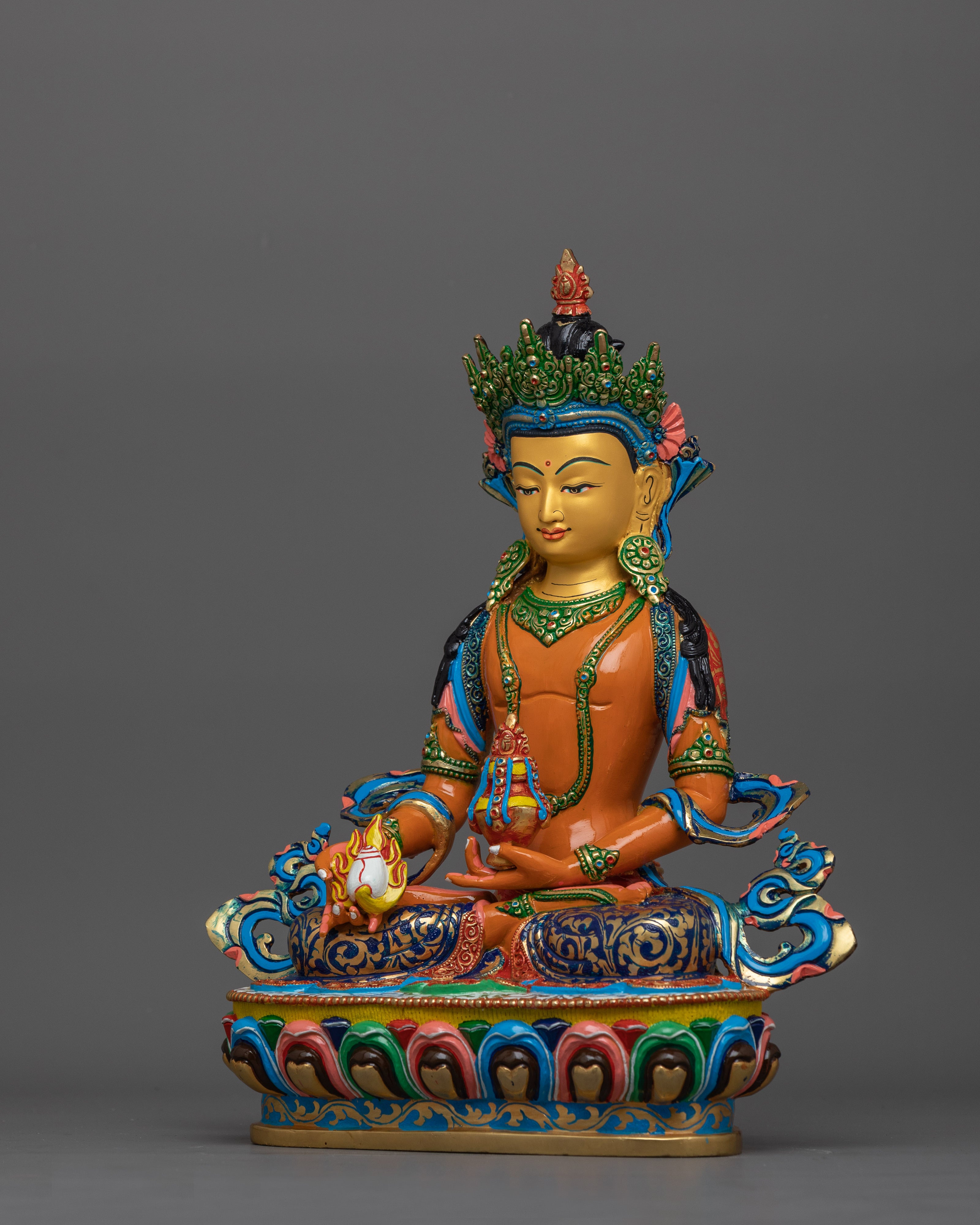 Kshitigarbha Bodhisattva of Hell Statue | Protector and Guide of the Underworld