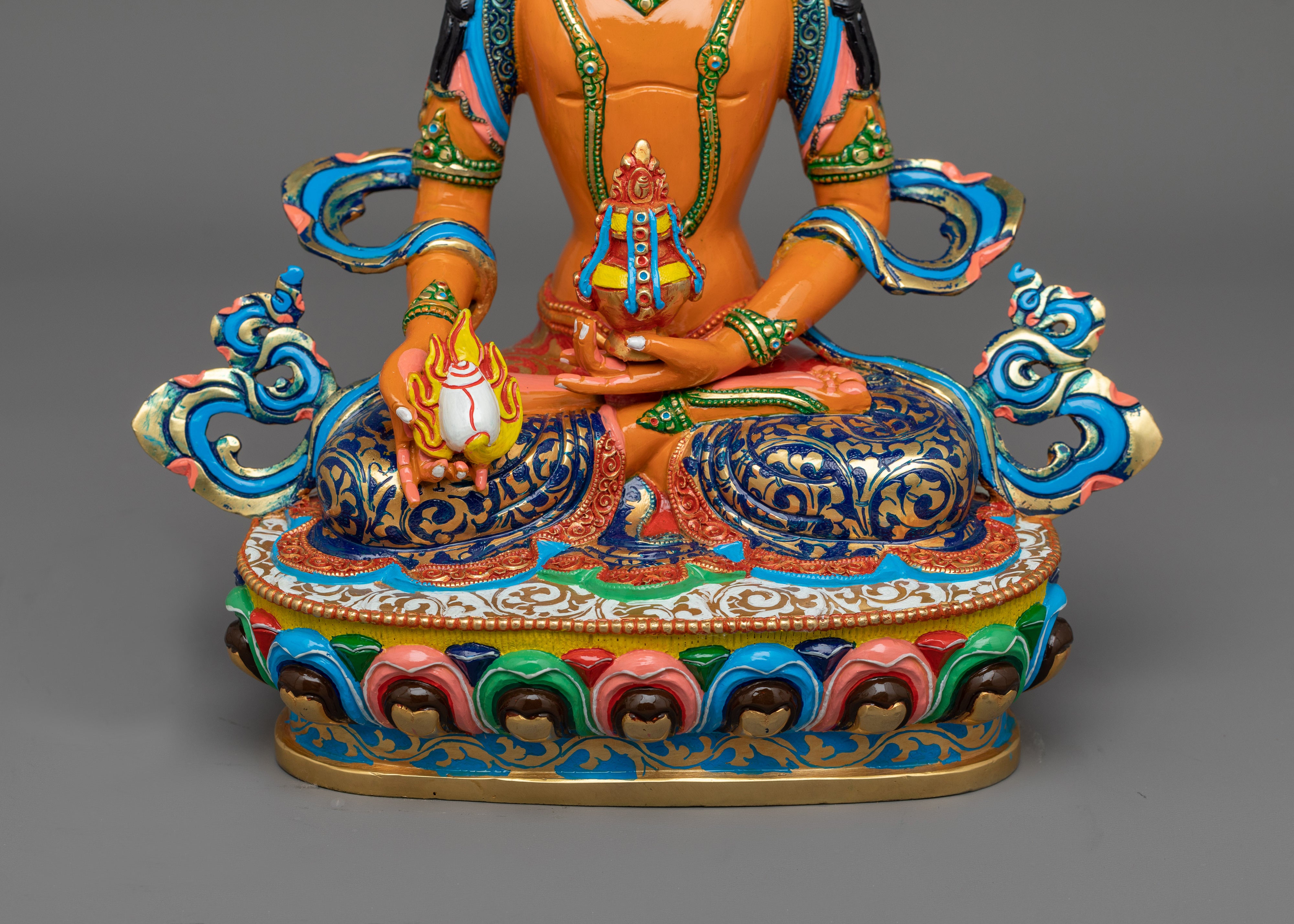 Kshitigarbha Bodhisattva of Hell Statue | Protector and Guide of the Underworld