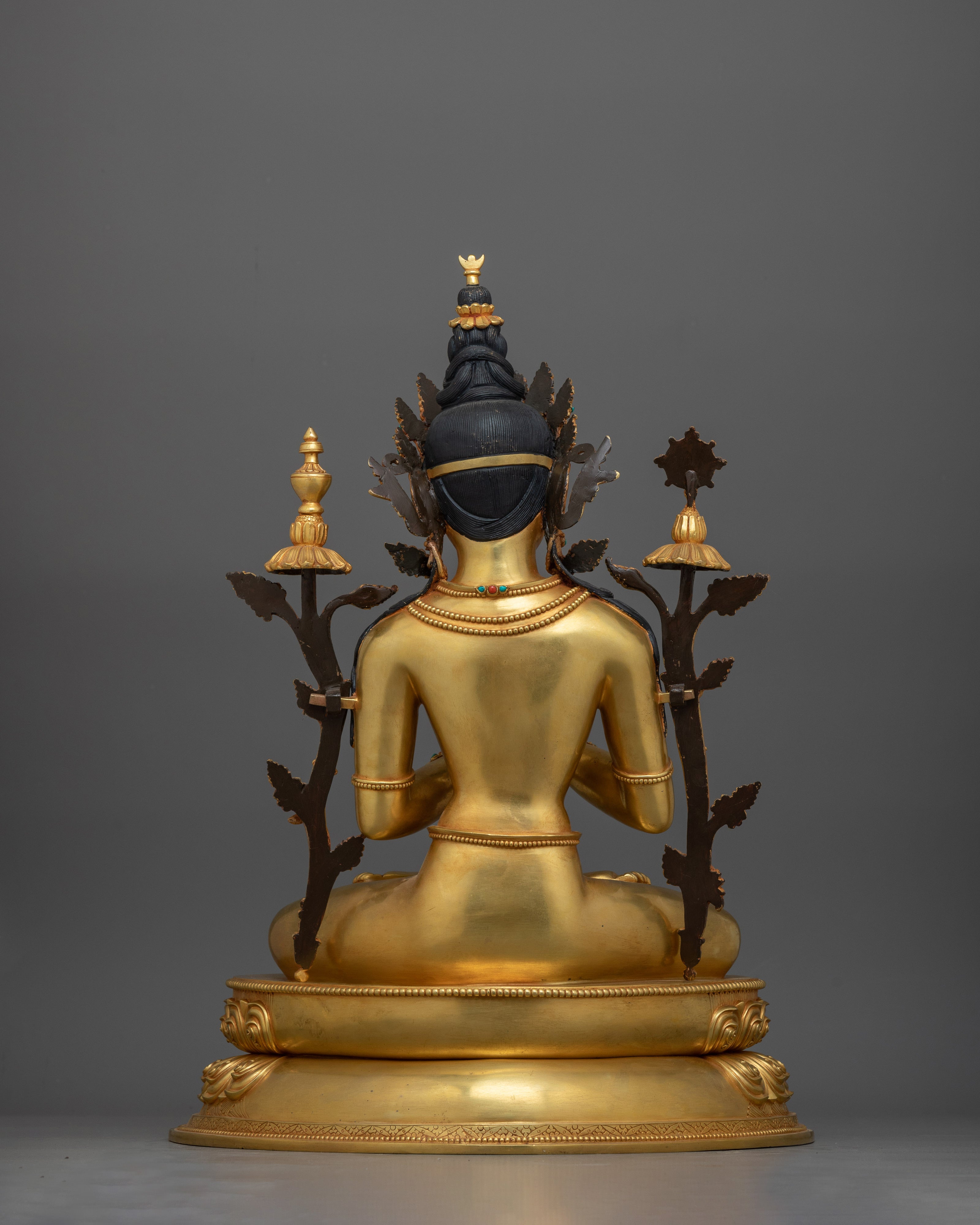 Hand-Carved Maitreya Buddha of the Future Figurine | Buddha To Be Art