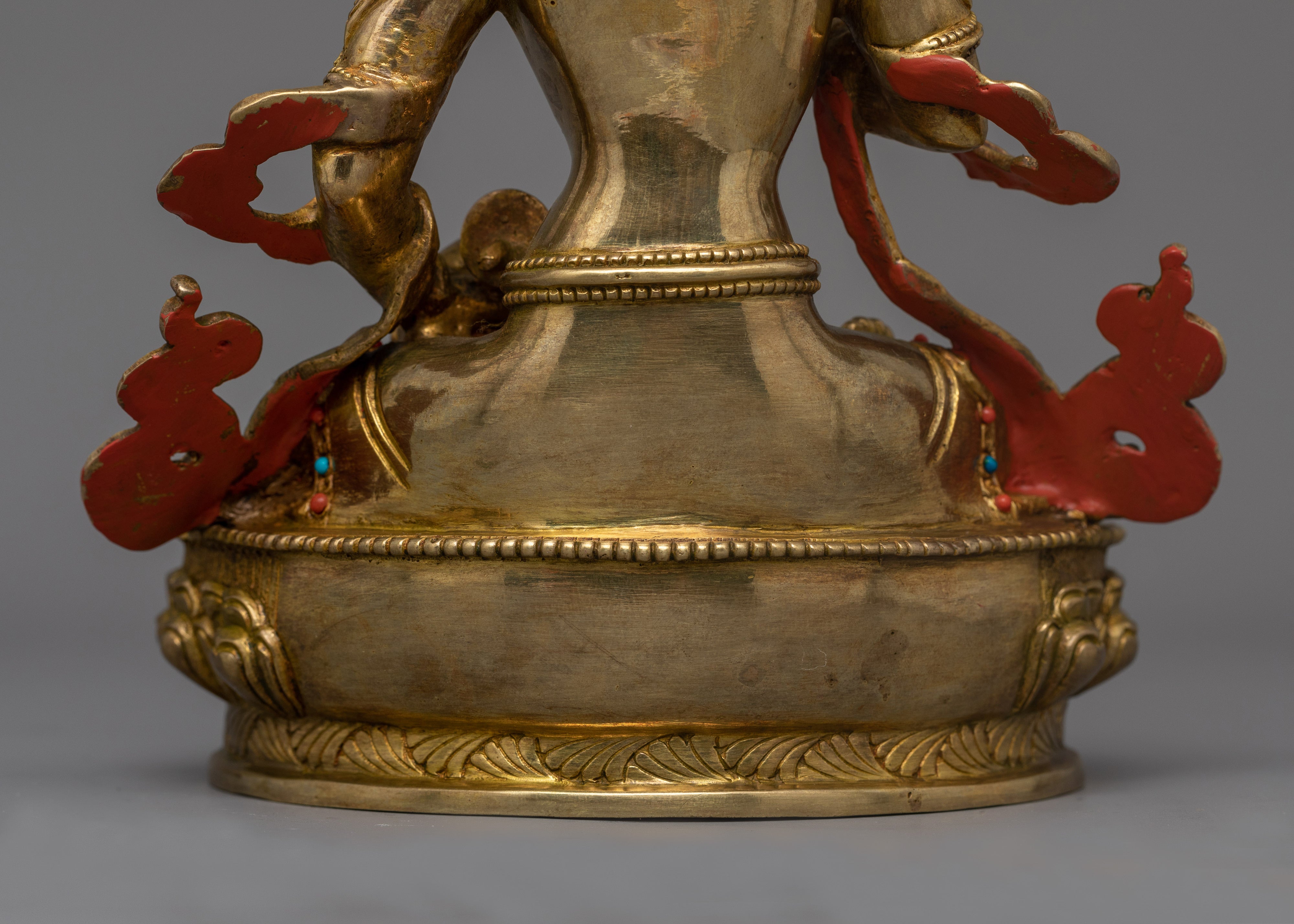 Hand-Carved Wrathful Vajrasattva Sculpture | Tantric Buddha