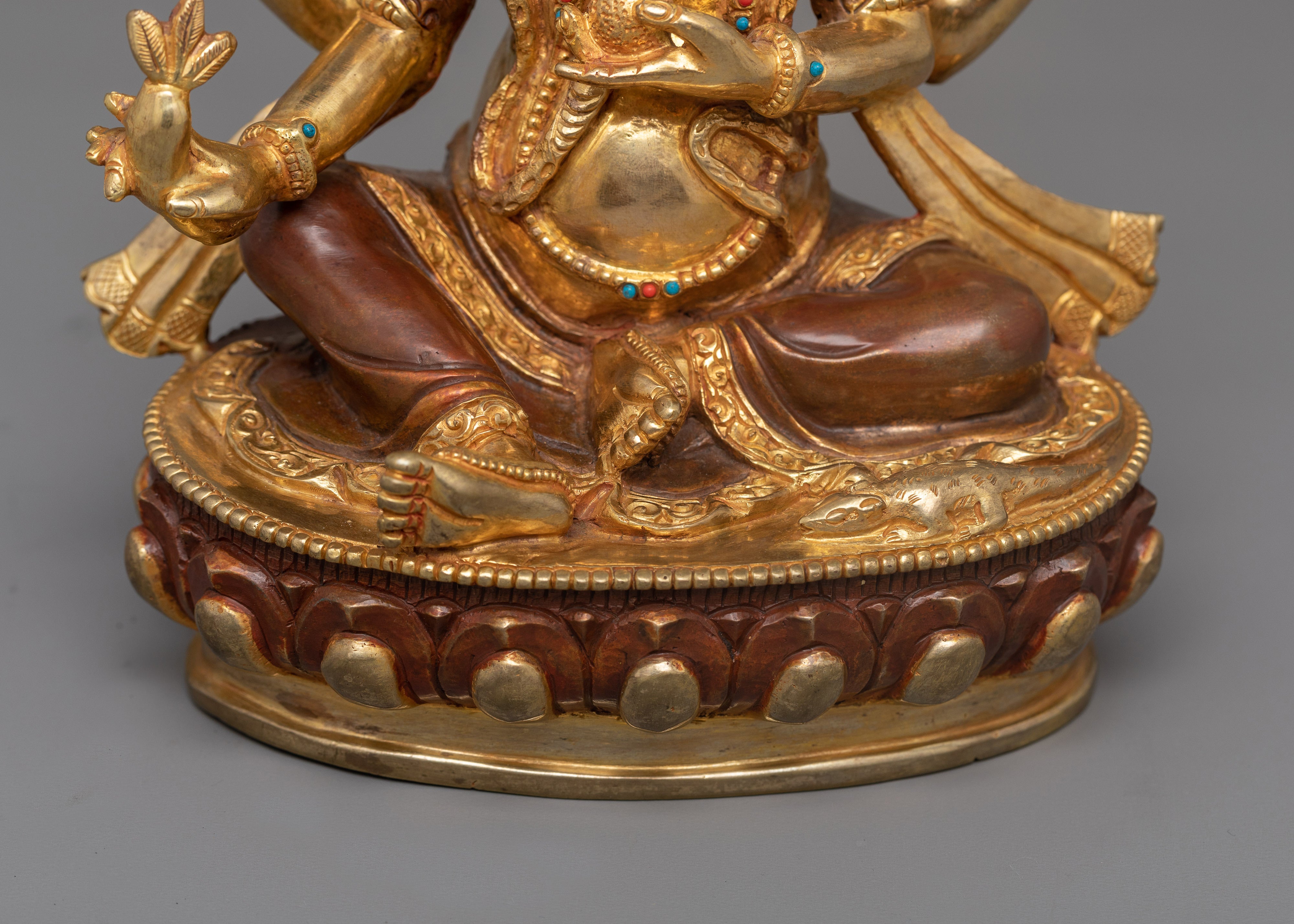 Hand-Carved God Sri Ganesh Statue | Symbol of Protection