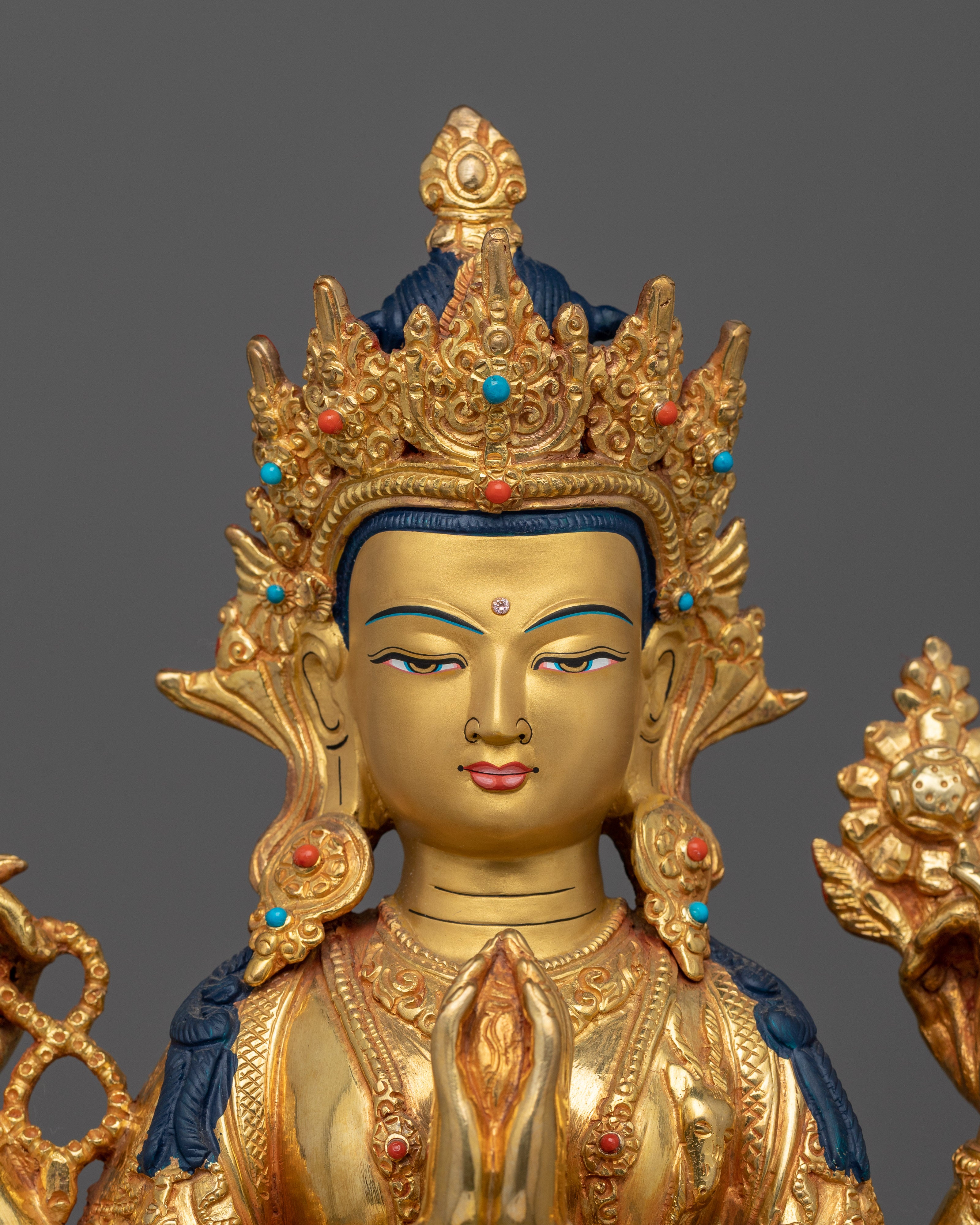 Chenrezig (Equanimity Deity) Statue | Kindness Bodhisattva