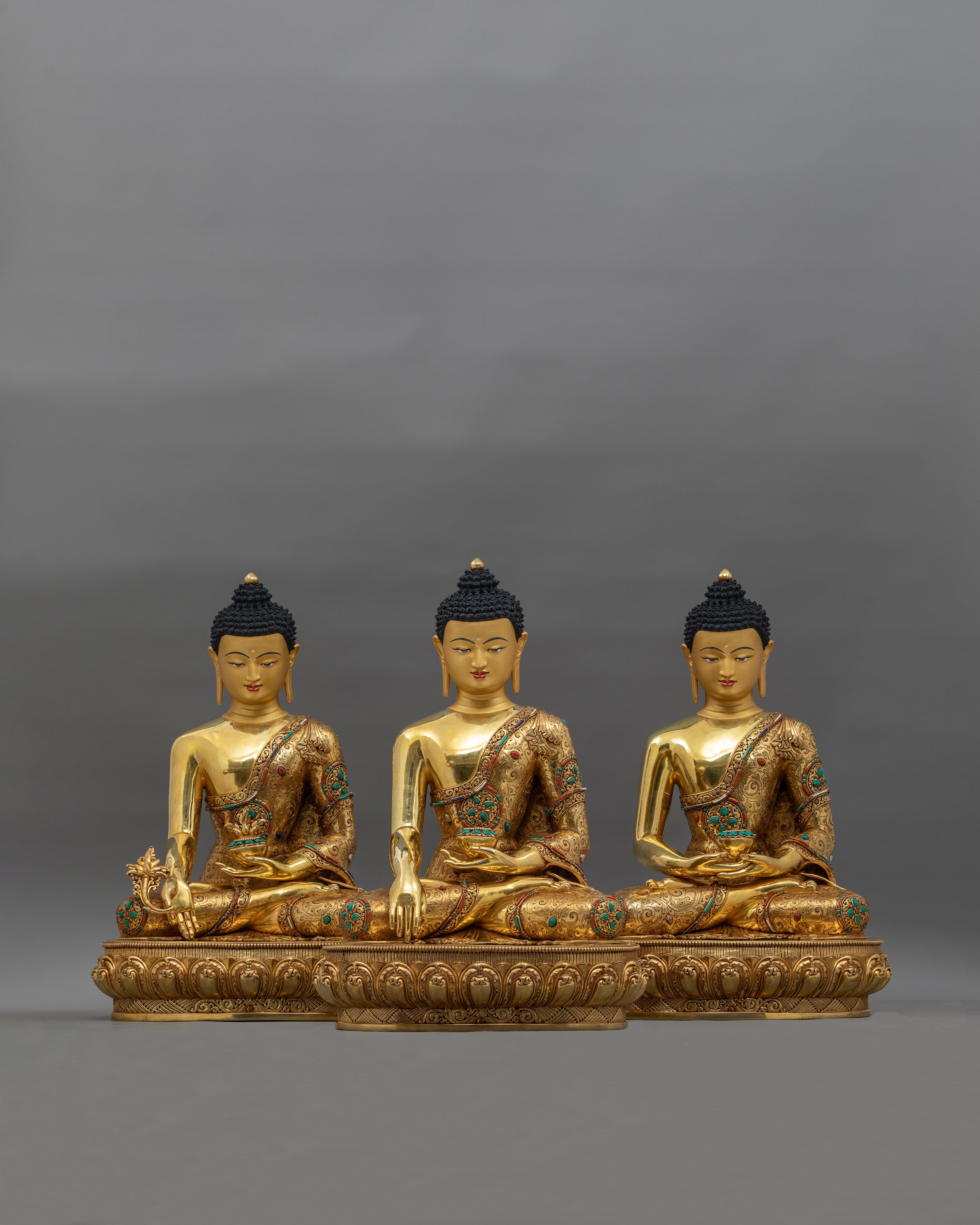 three-buddha-set-sculpture