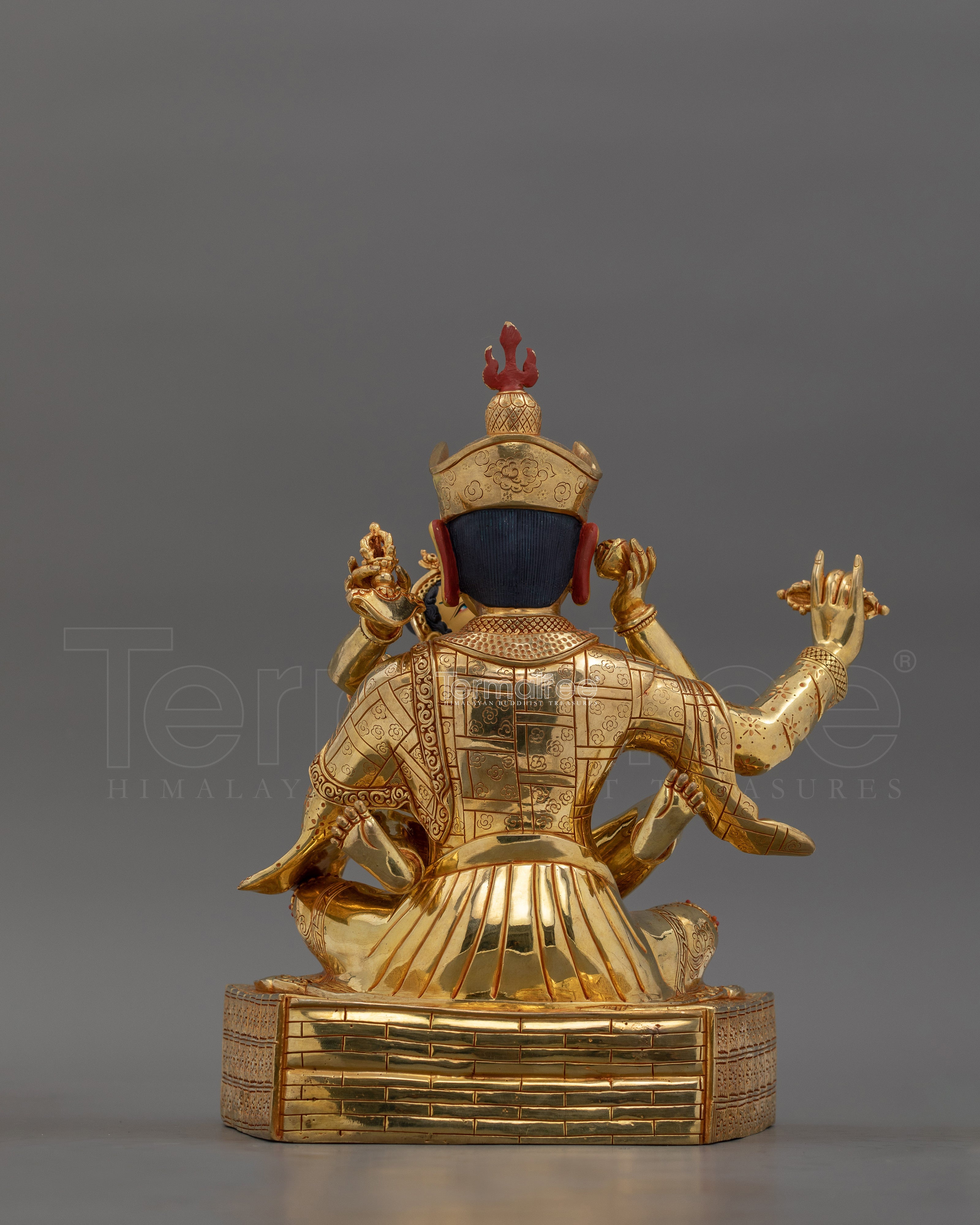 Guru Padmasambhava Yab Yum Statue | A Sacred Symbol of Unity and Enlightenment