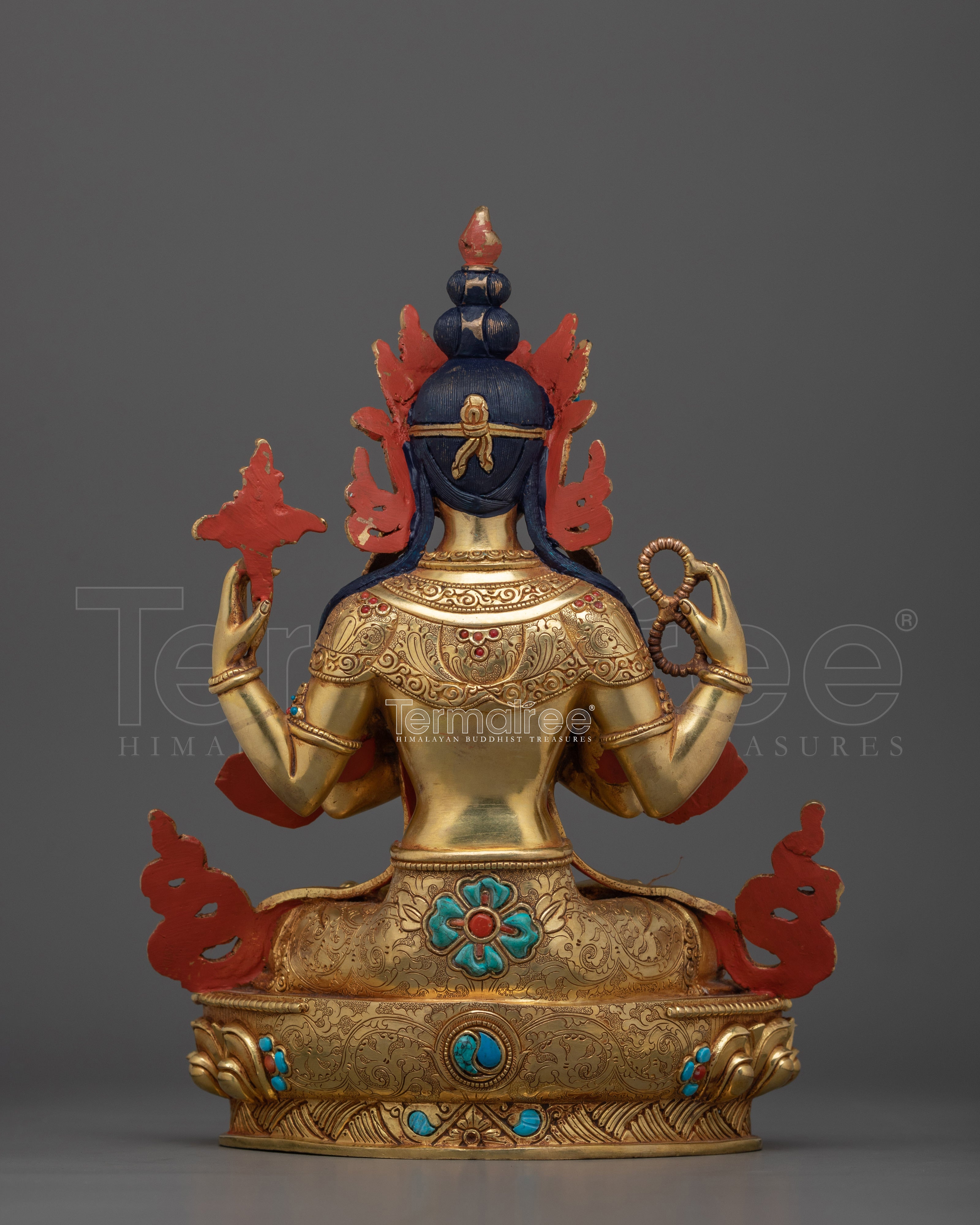 Chenrezig Dharma Buddha Statue | Embodiment of Compassion and Wisdom