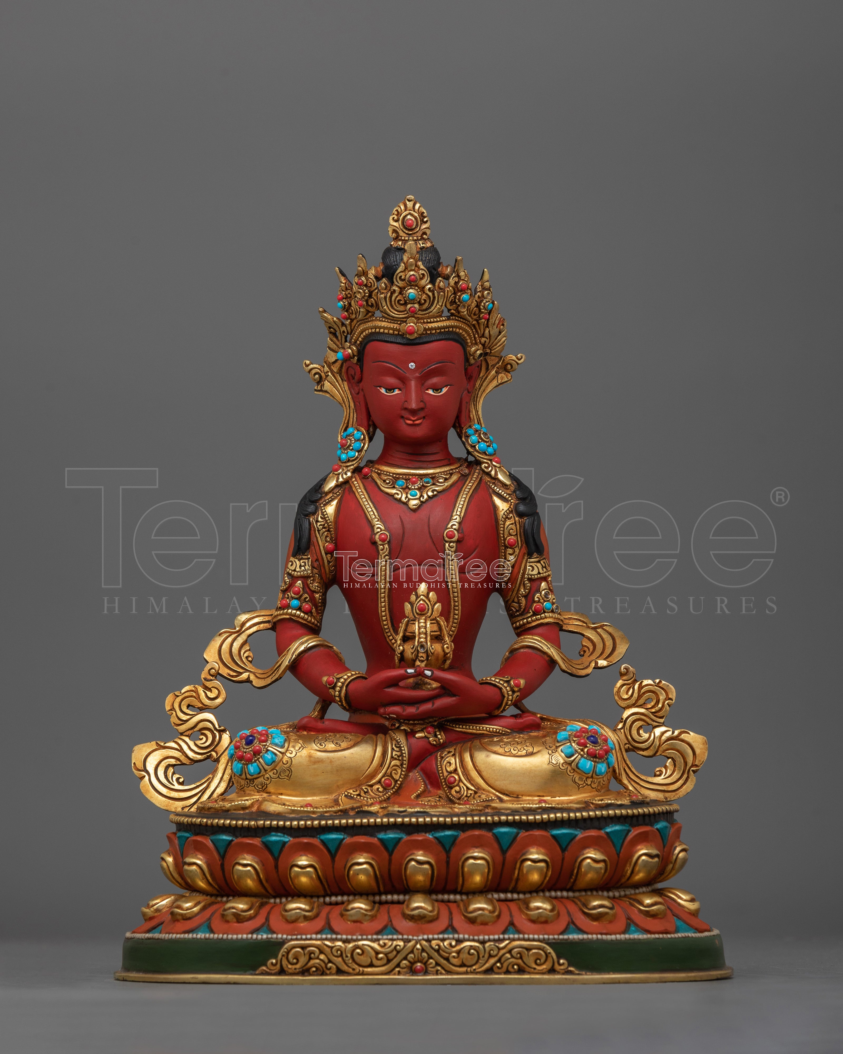 Pure Land Buddha Amitayus Statue | Symbol of Infinite Life