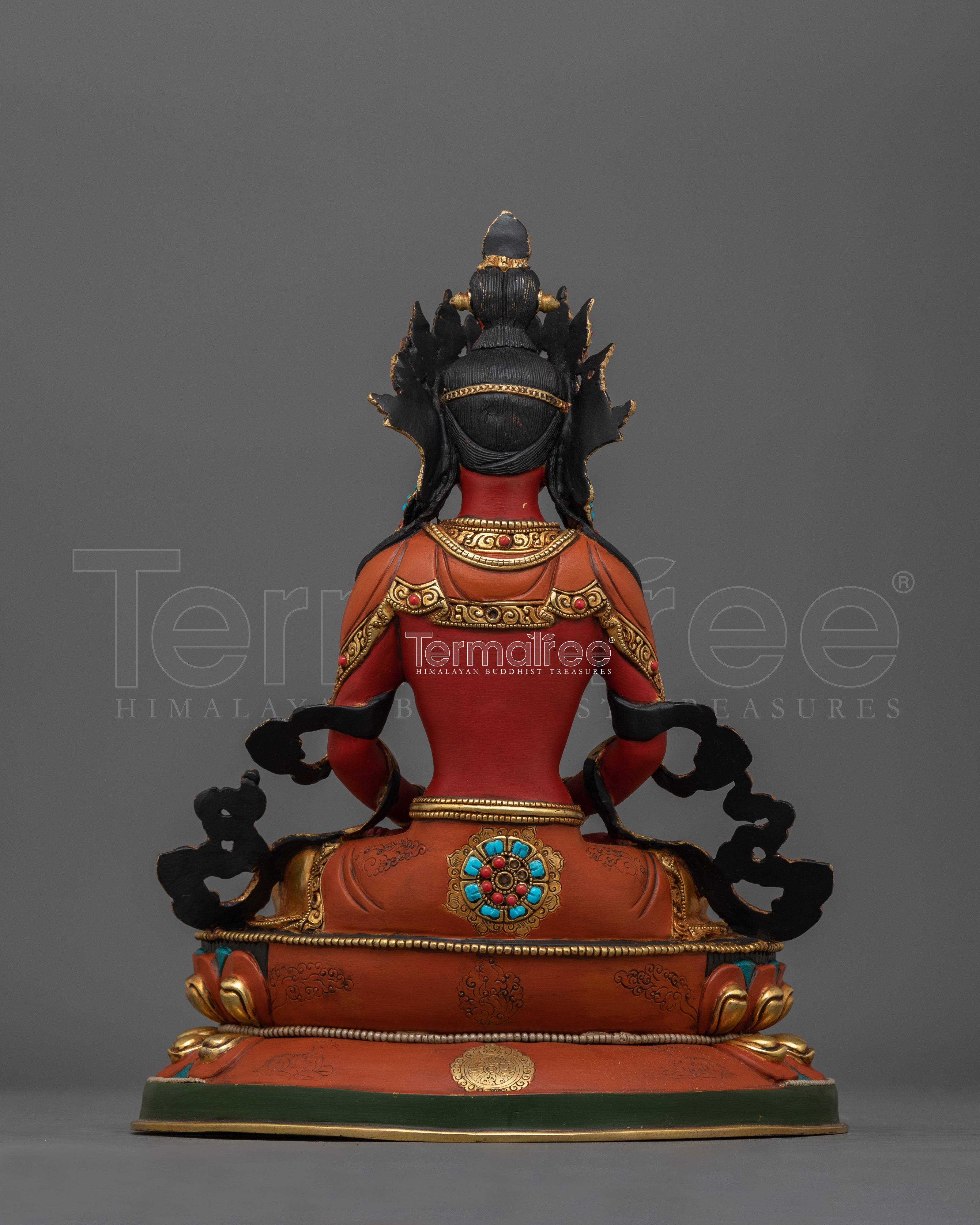 Pure Land Buddha Amitayus Statue | Symbol of Infinite Life