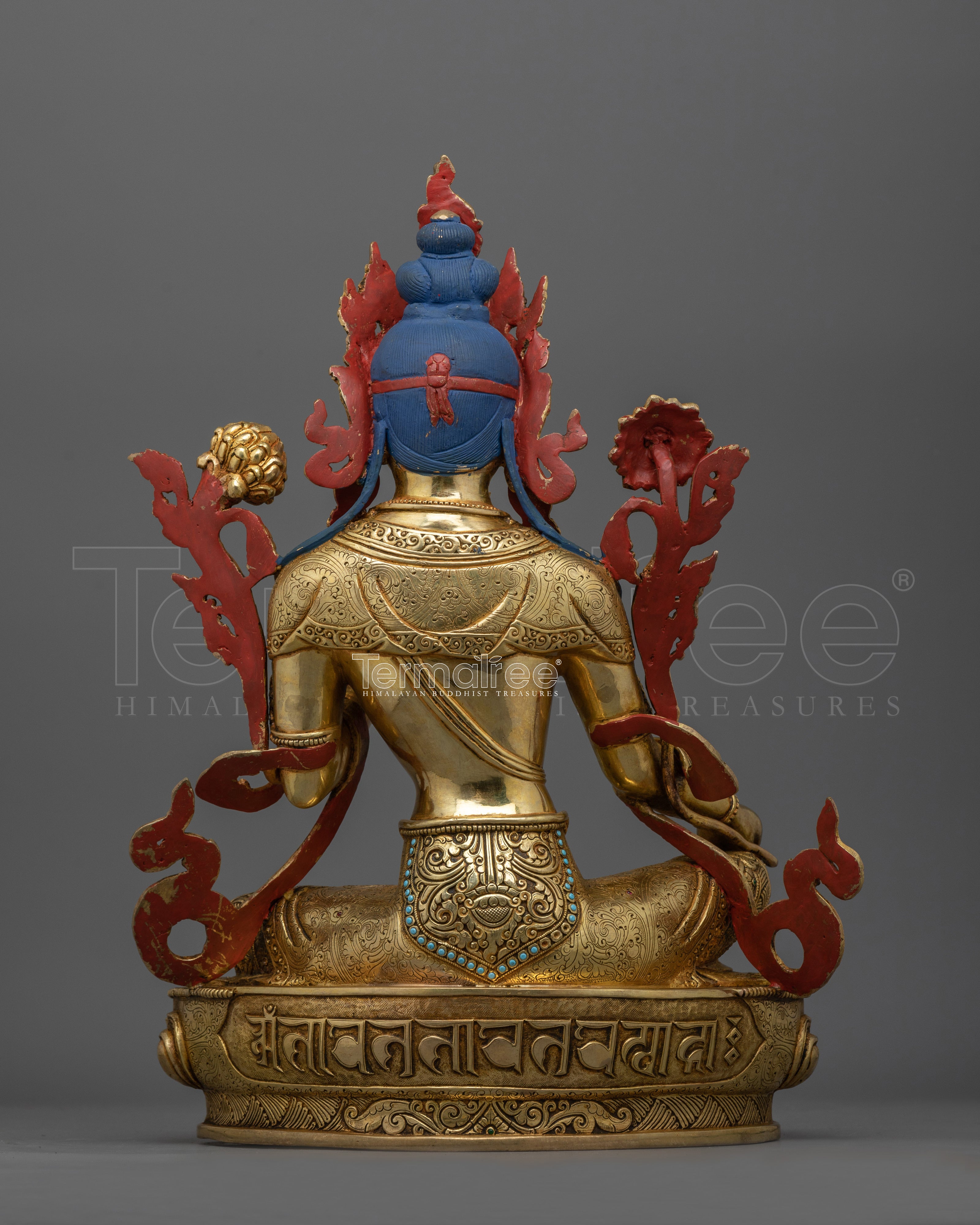 Female Deity Green Tara Statue | Embodiment of Compassion and Protection