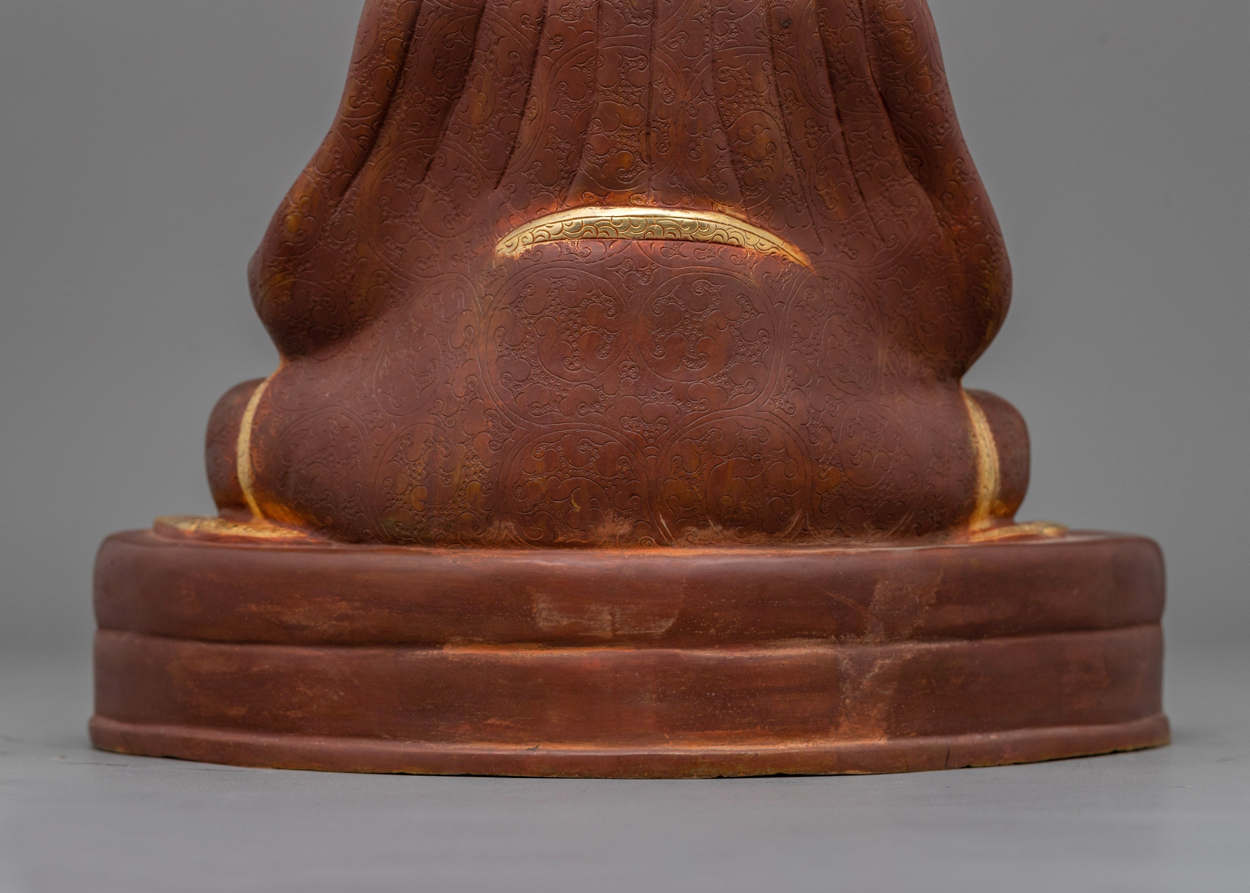 Tibetan Kagyu Master Set Figurine | Marpa, Milarepa, Gampopa Statue Set