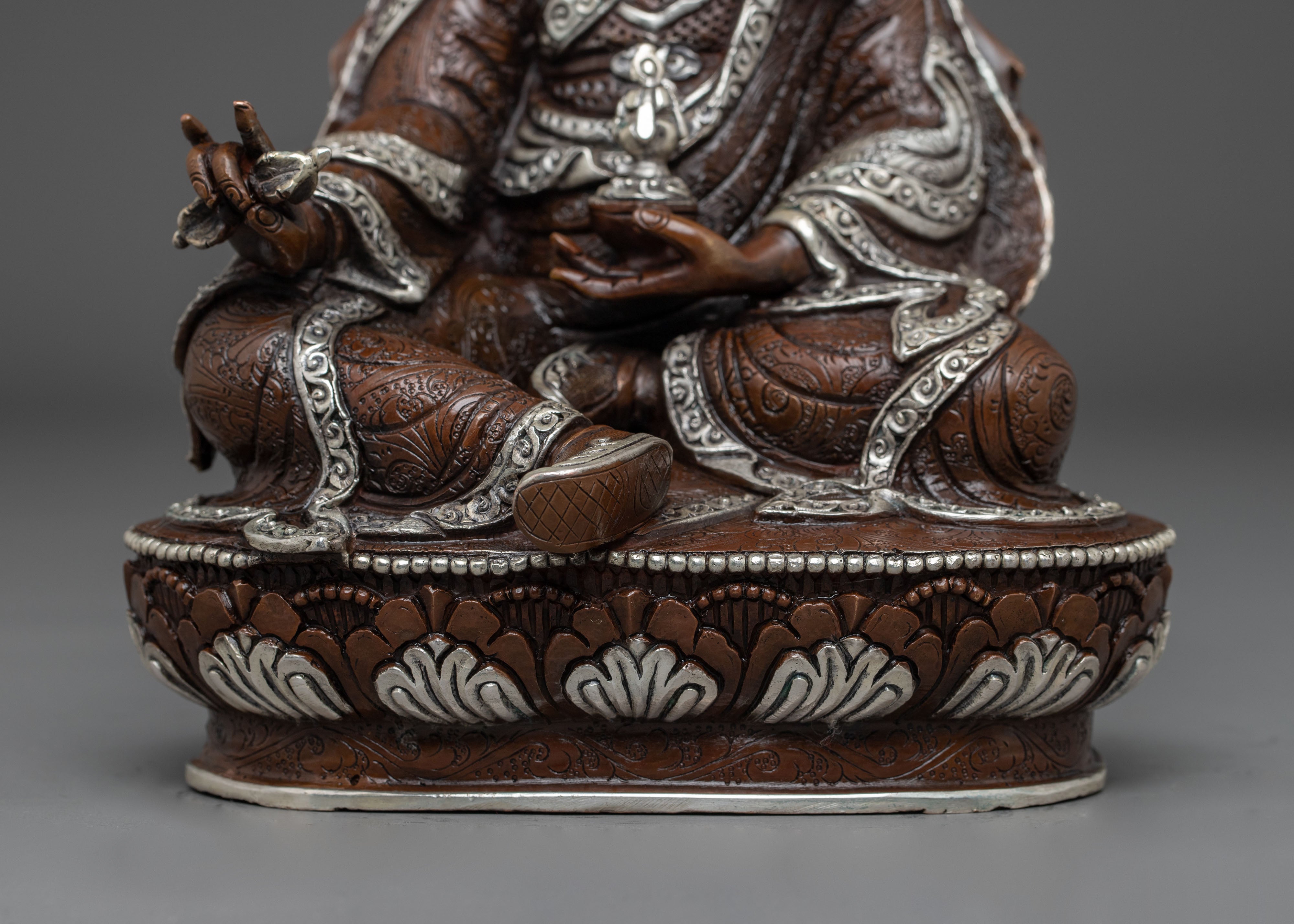 Handmade Statue of Guru Padmasambhava | Precious Guru of Vajrayana