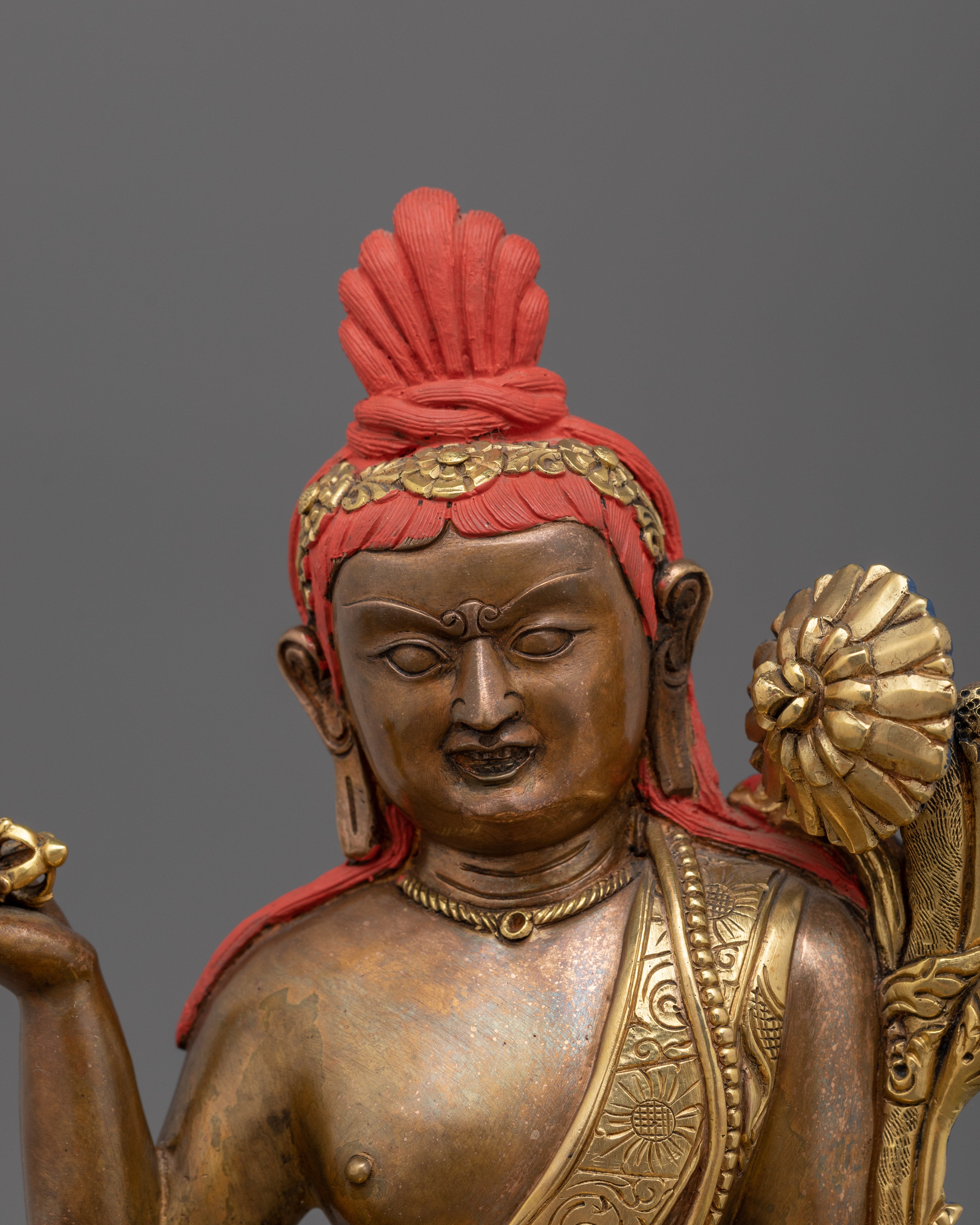 Dharma Protector Vajrapani Statue | Spiritual Sculpture for Decor