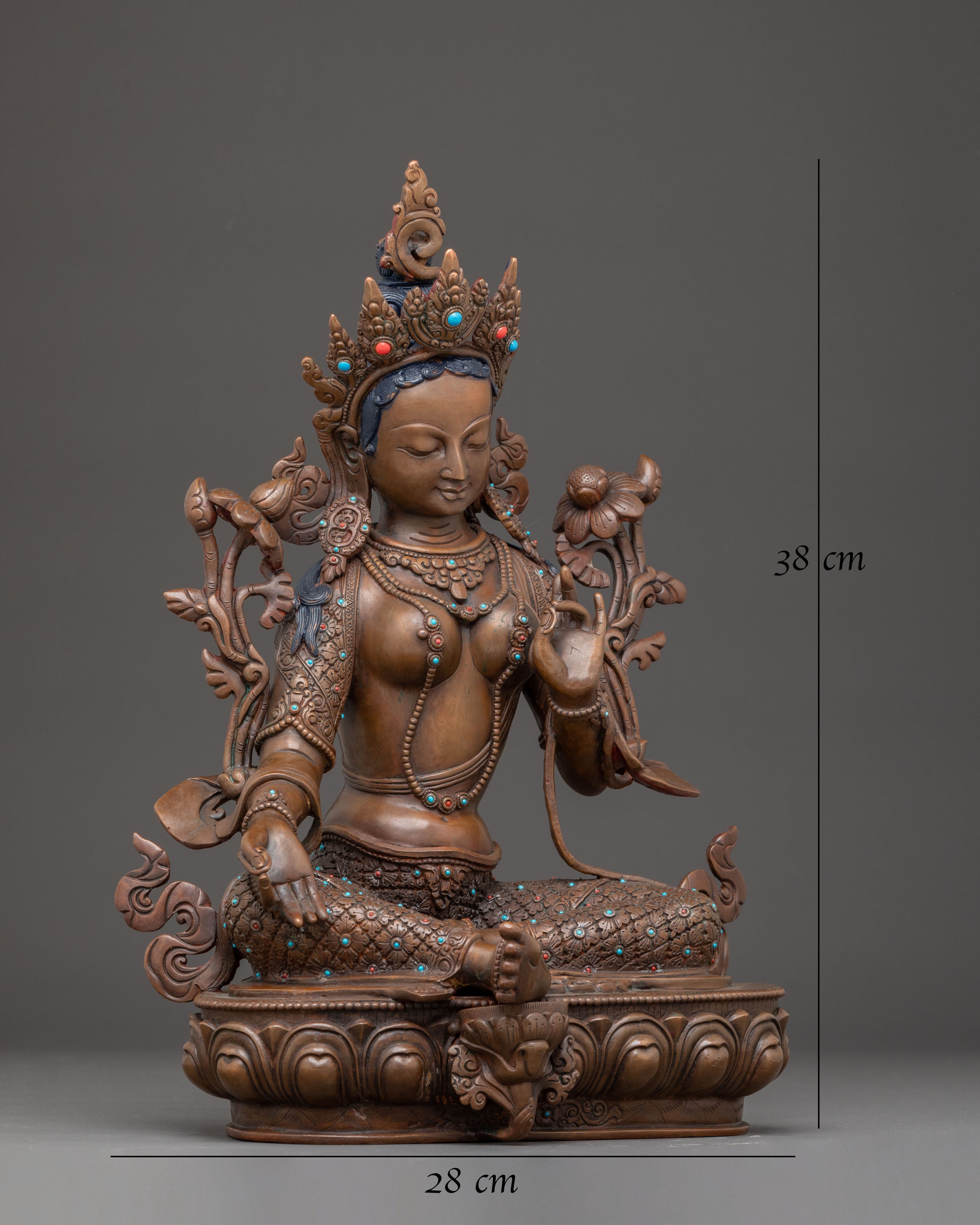 Mother Green Tara Handmade Art