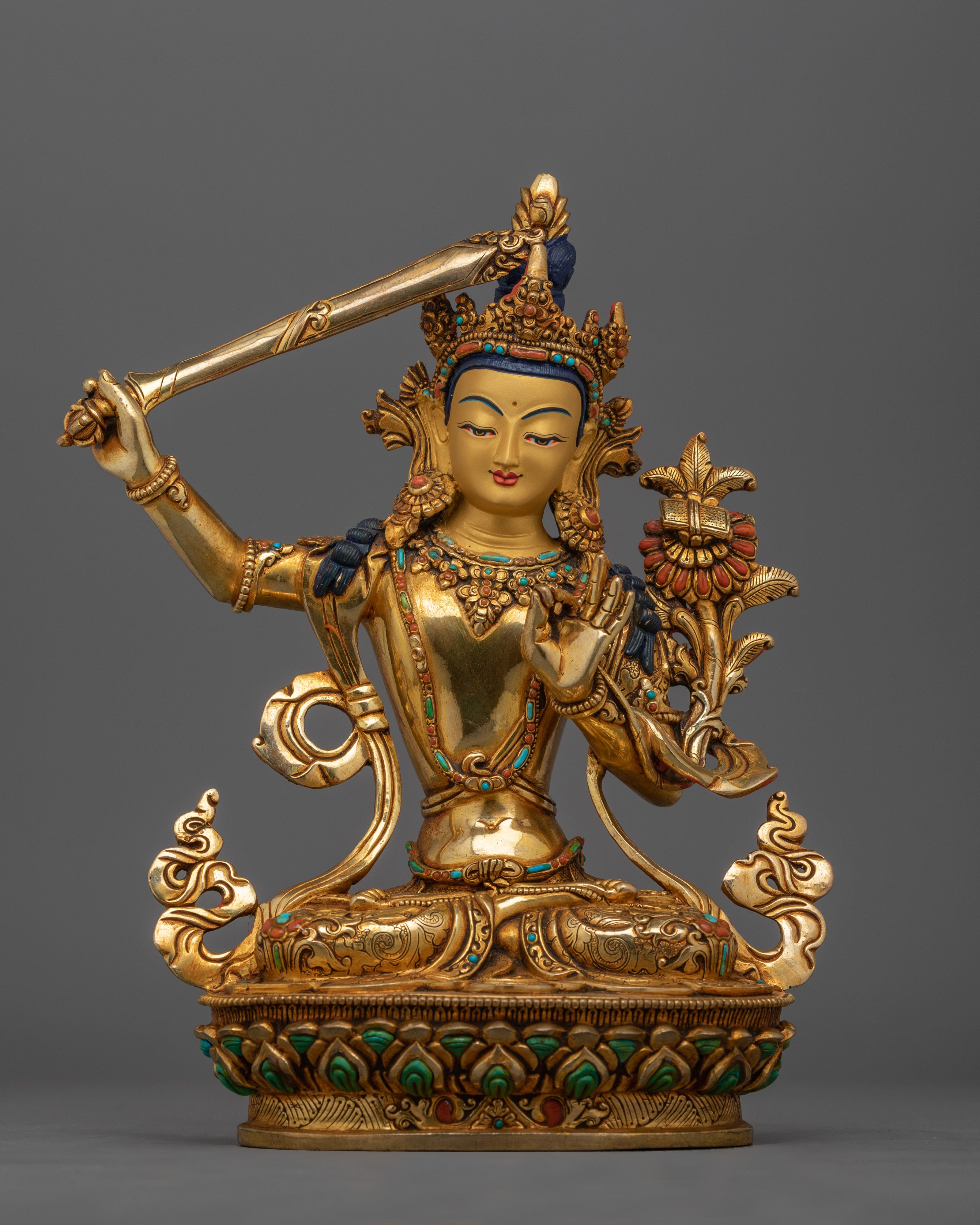 Bodhisattva Set of Five | Forms of Compassion, Purification, Wisdom, Protection, Longevity