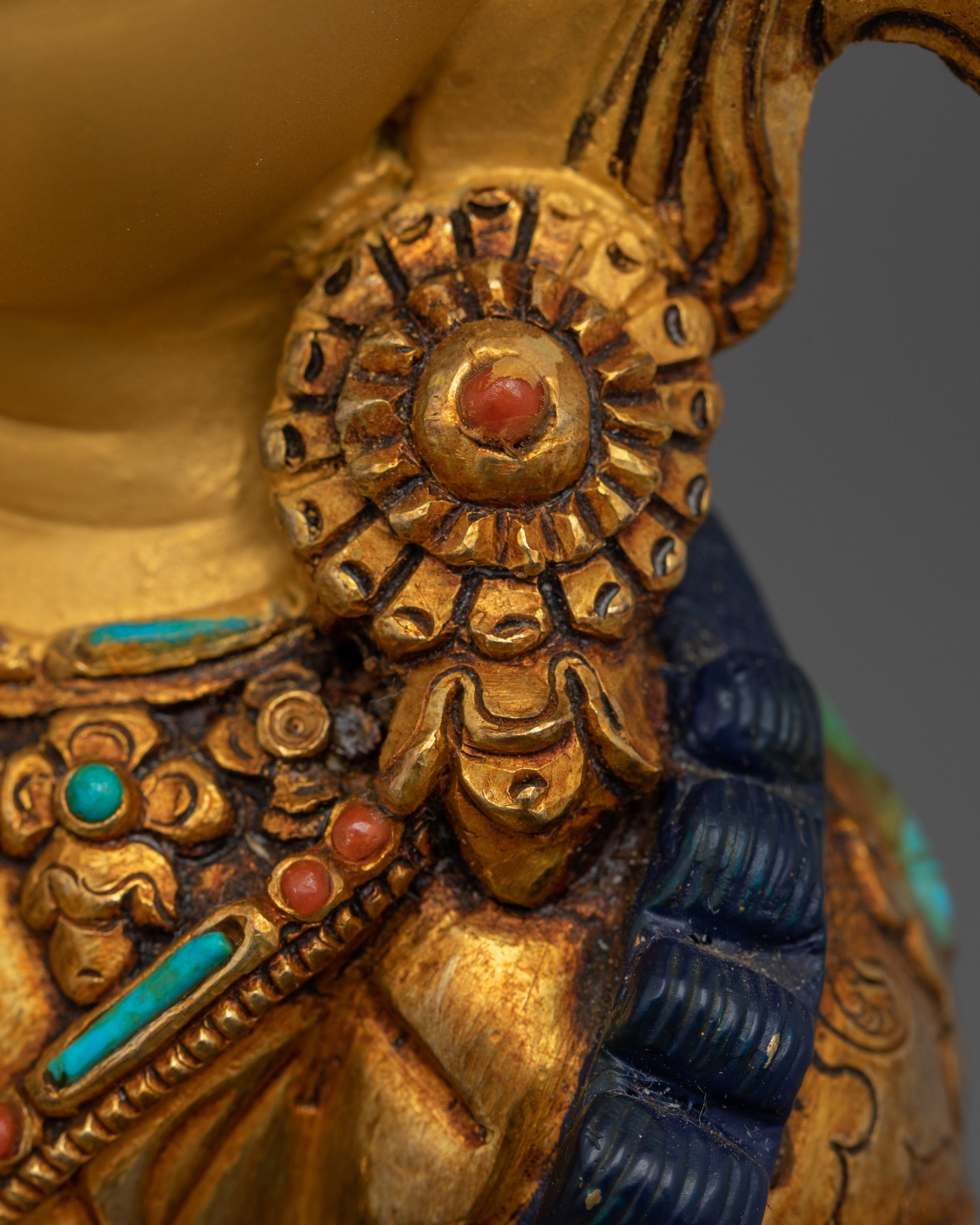 Traditional Buddhist Vajrasattva Statue | Divine Figurine for Spiritual Cleansing