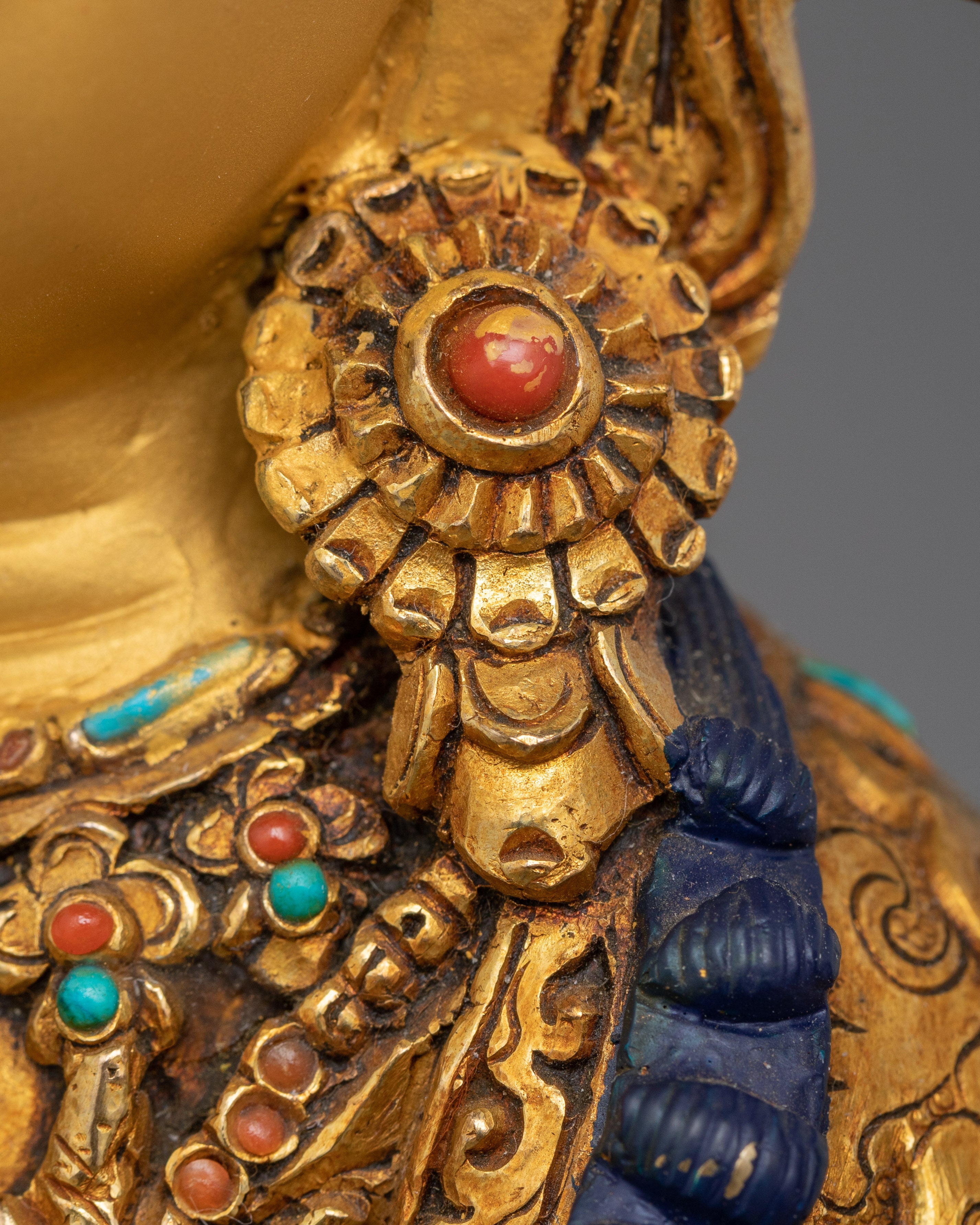 Handcrafted Four-armed Chenrezig Statue | Symbol of Love and Compassion