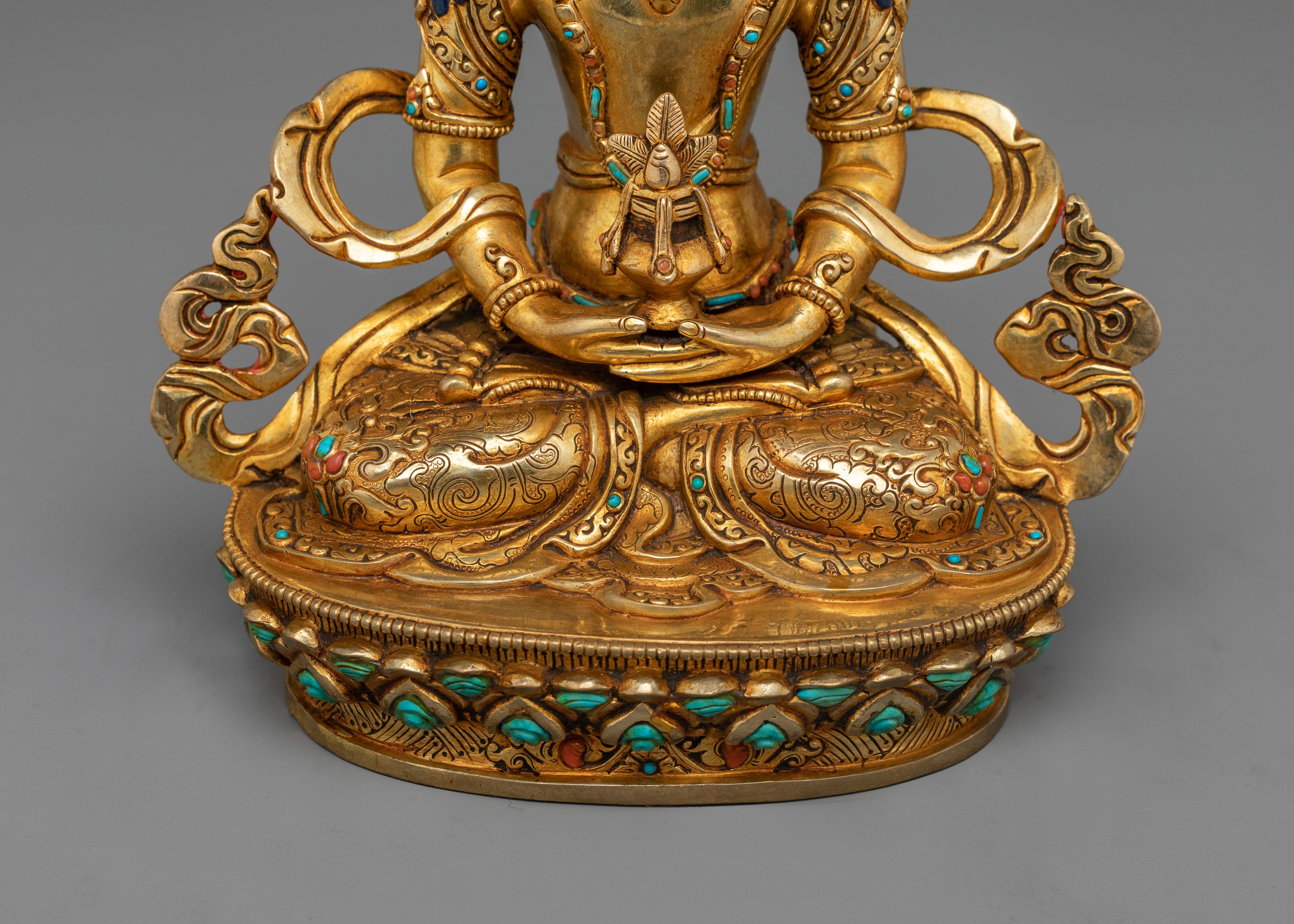 Bodhisattva Set of Five | Forms of Compassion, Purification, Wisdom, Protection, Longevity