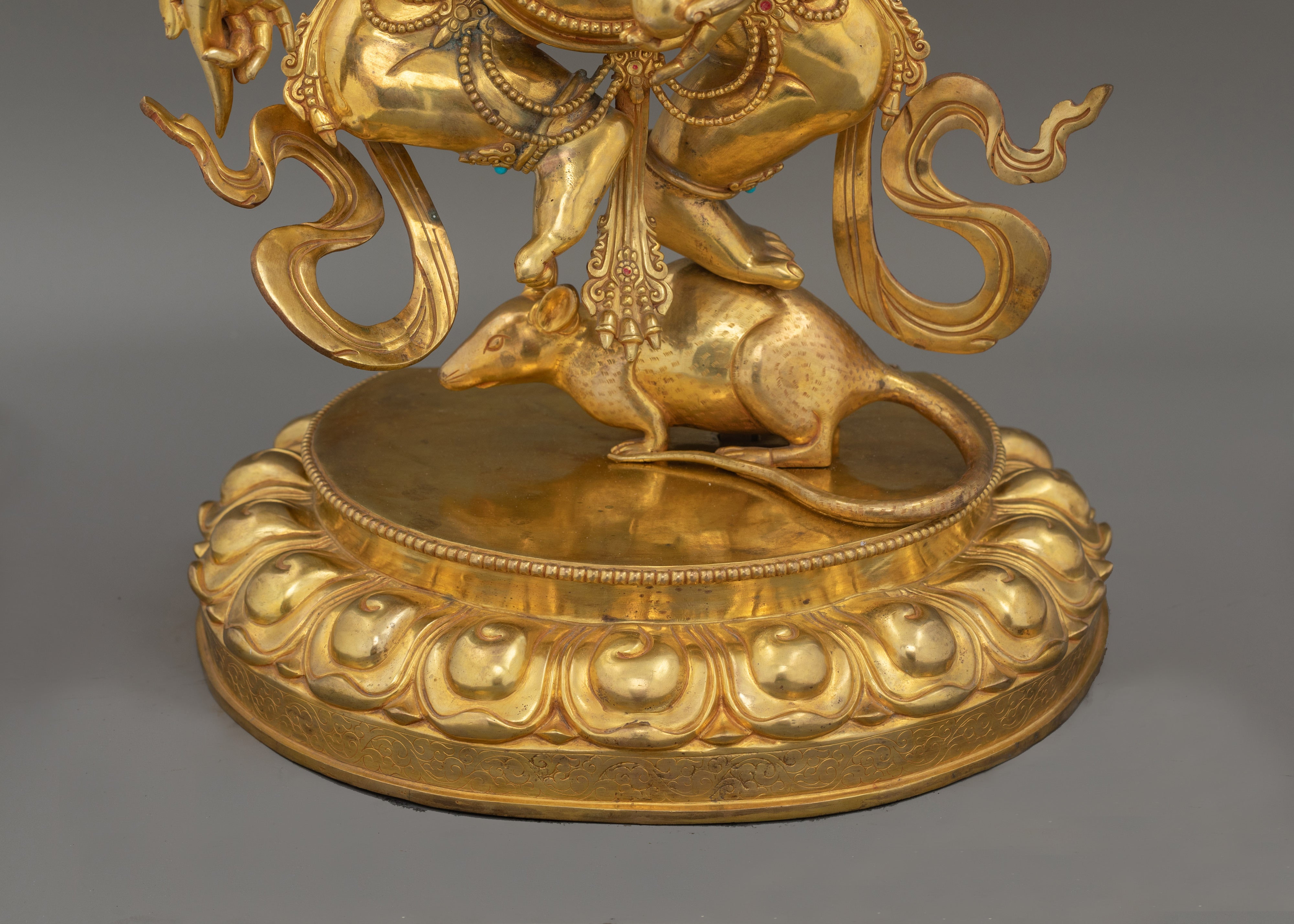 Hindu Deity Elephant Headed Ganesh Statue | Symbol of Strength and Good Fortune