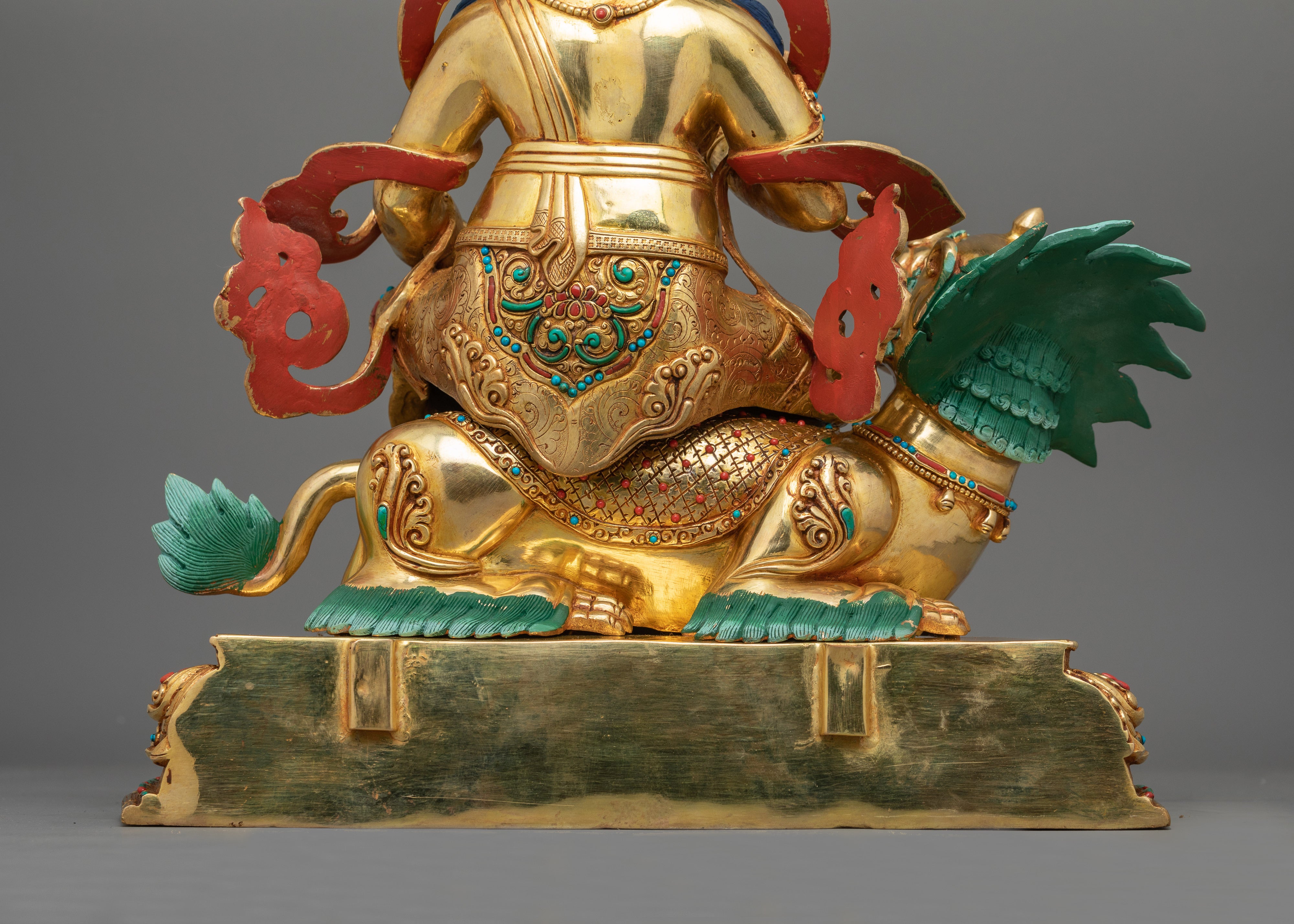 Traditional Tibetan Buddhist Sacred Namtoshe Statue | Prosperity Symbol for Your Home