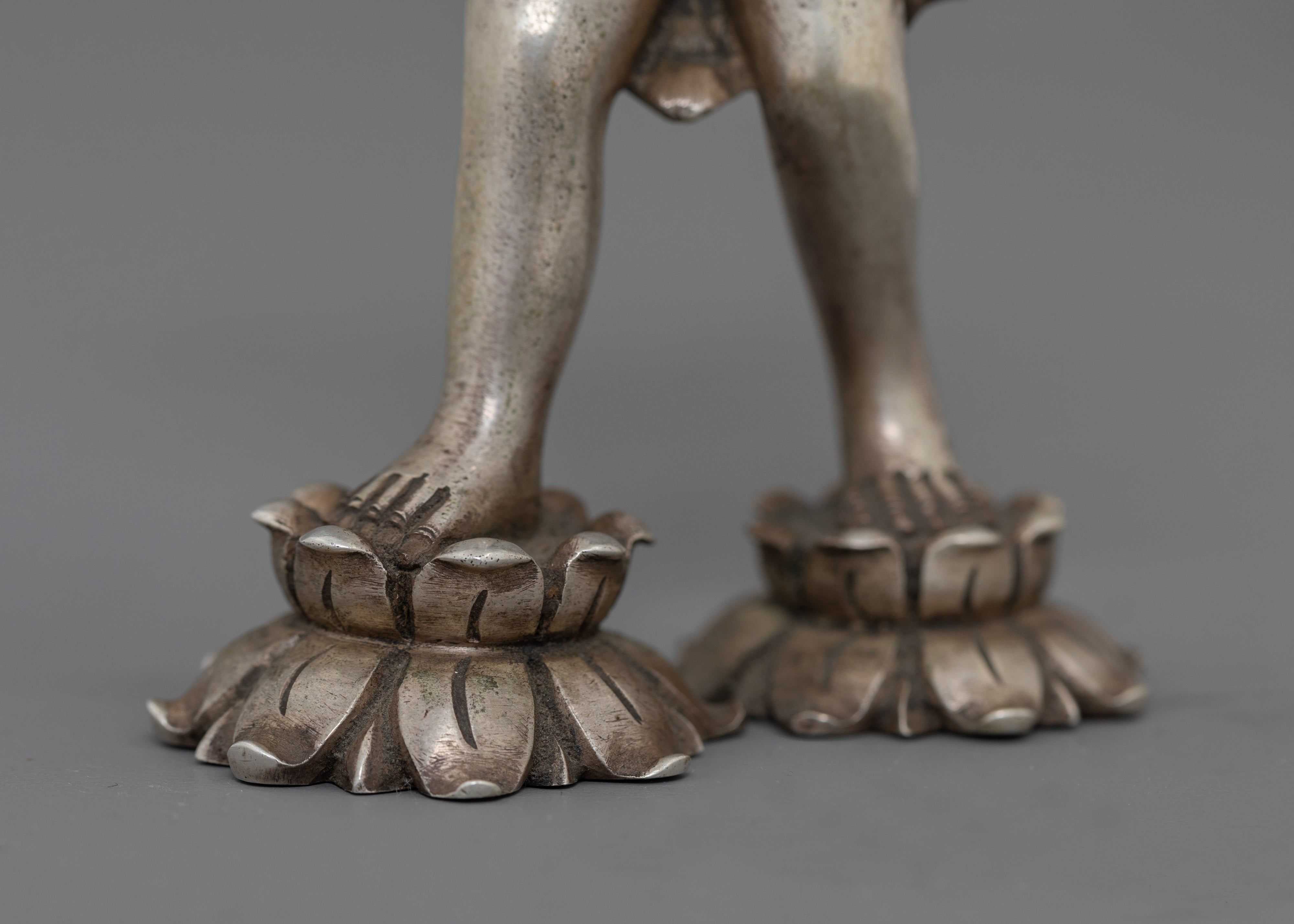 Tibetan Infant Buddha Shakyamuni Statue | A Sacred Journey from Birth to Spiritual Awakening