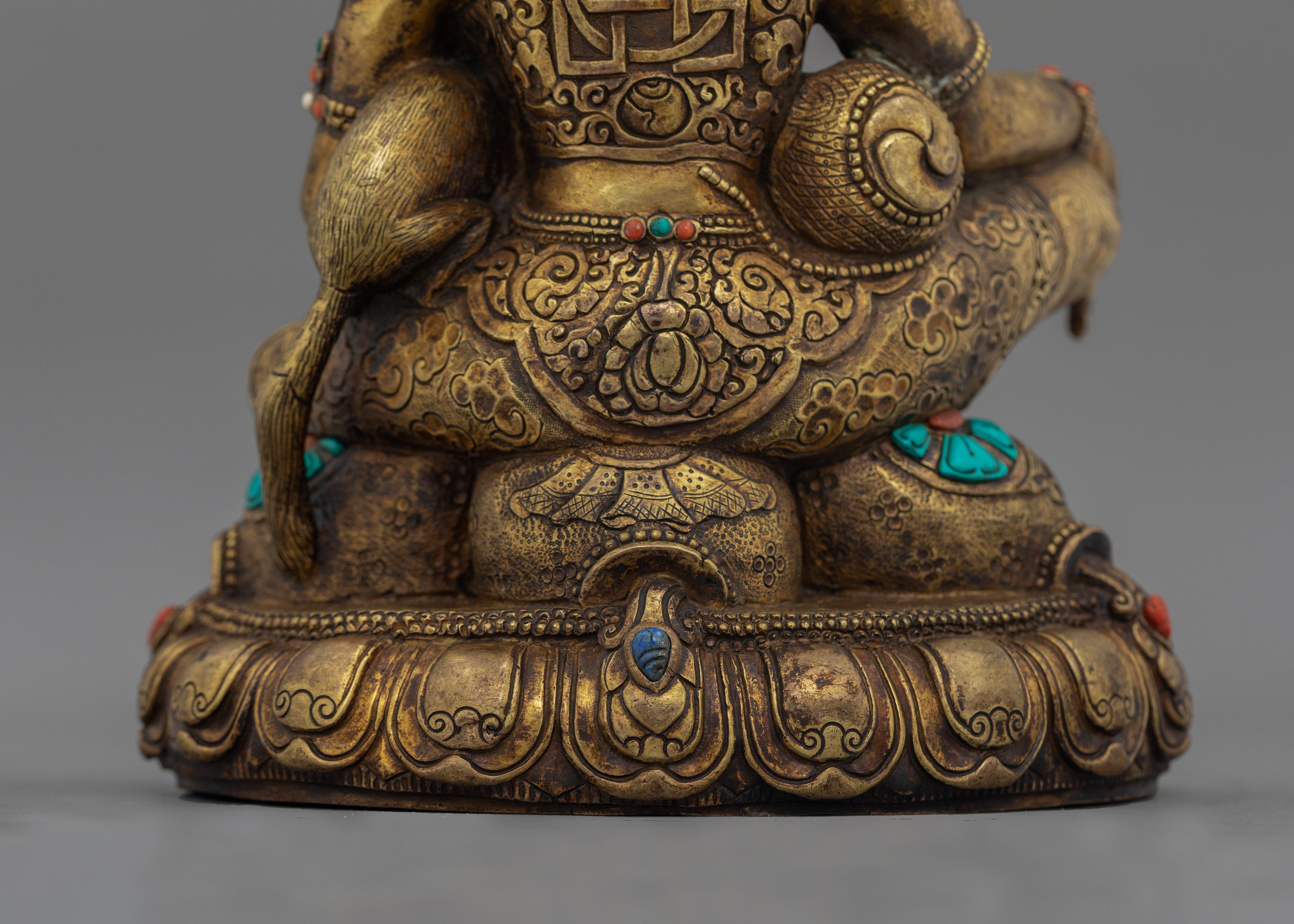 The Abundant Blessings of Dzambhala Figurine | Spirit of Prosperity and Compassion