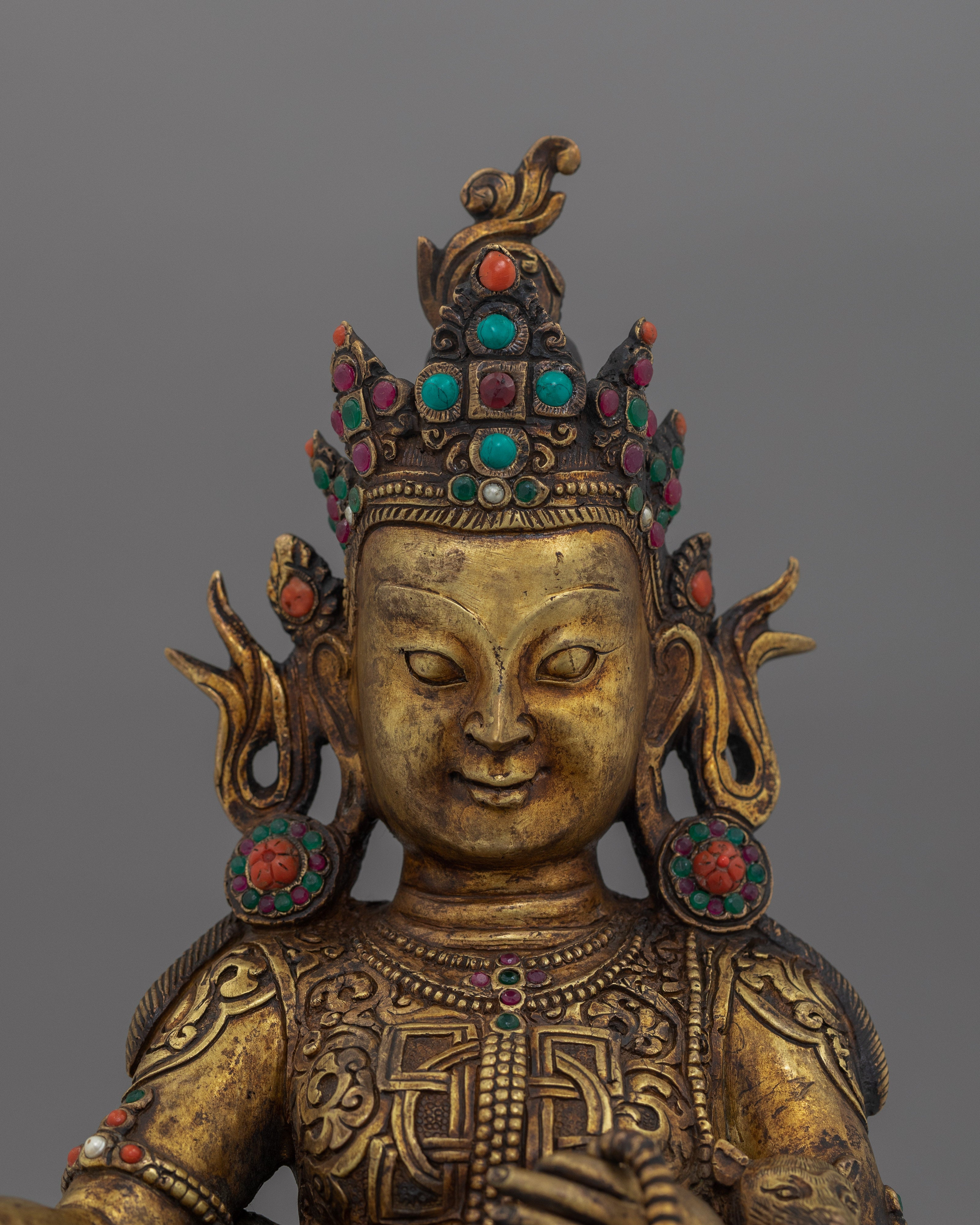 The Abundant Blessings of Dzambhala Figurine | Spirit of Prosperity and Compassion