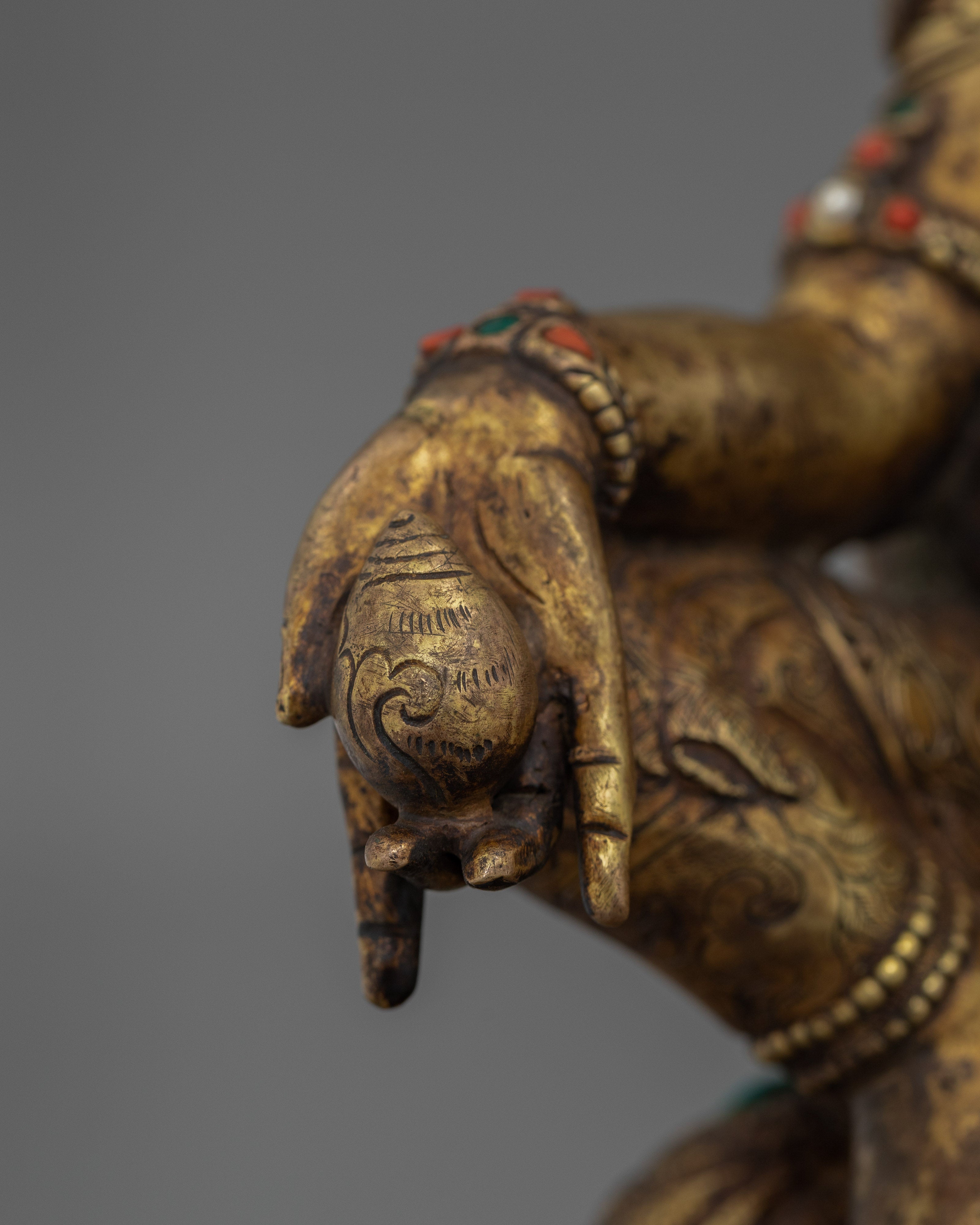 The Abundant Blessings of Dzambhala Figurine | Spirit of Prosperity and Compassion