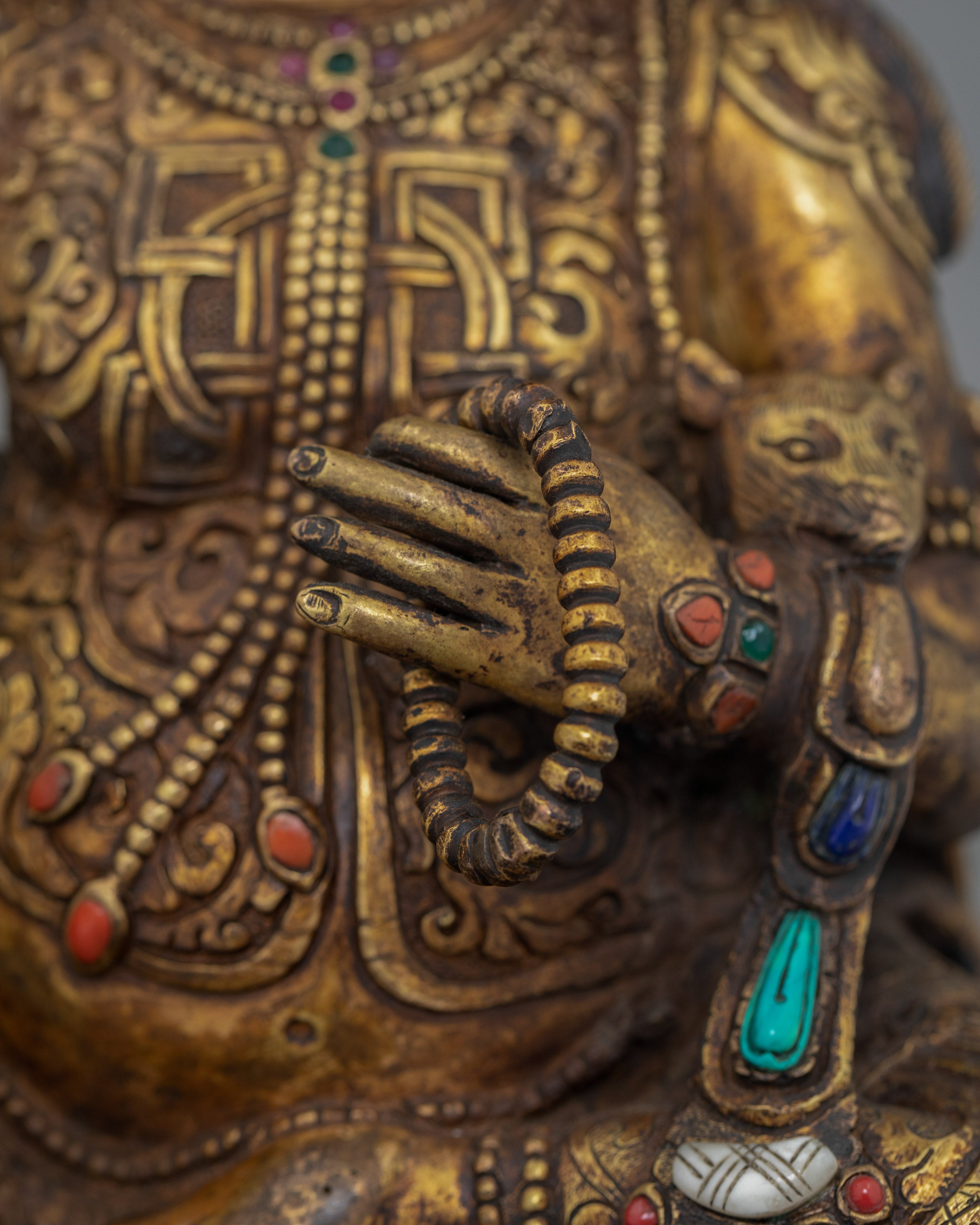 The Abundant Blessings of Dzambhala Figurine | Spirit of Prosperity and Compassion