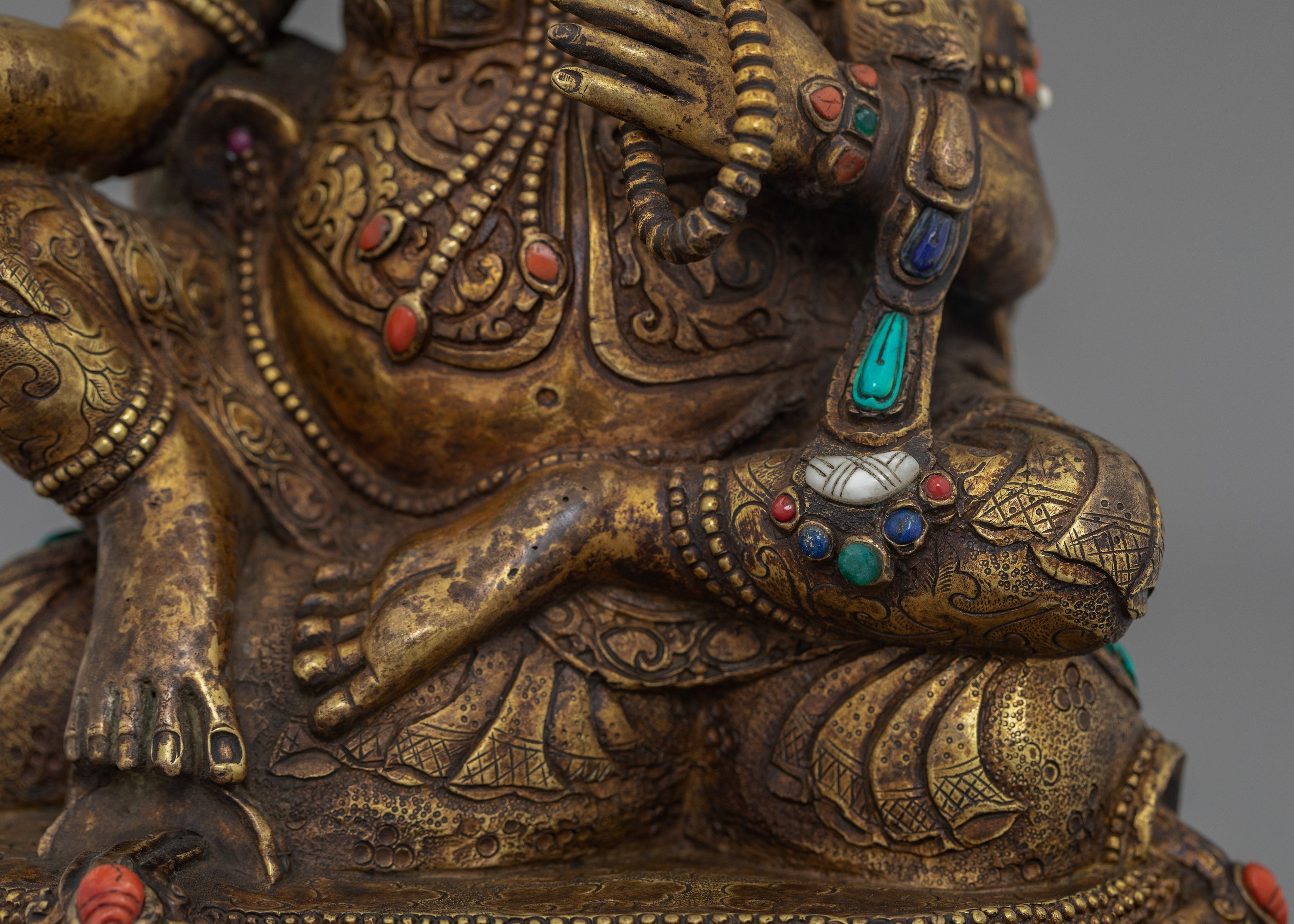 The Abundant Blessings of Dzambhala Figurine | Spirit of Prosperity and Compassion